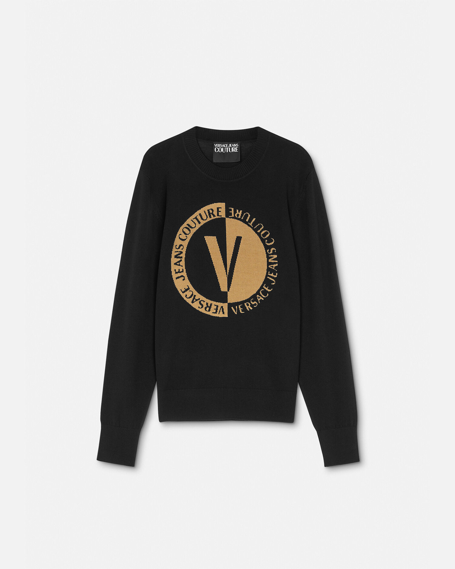 Versace v cheap neck sweater
