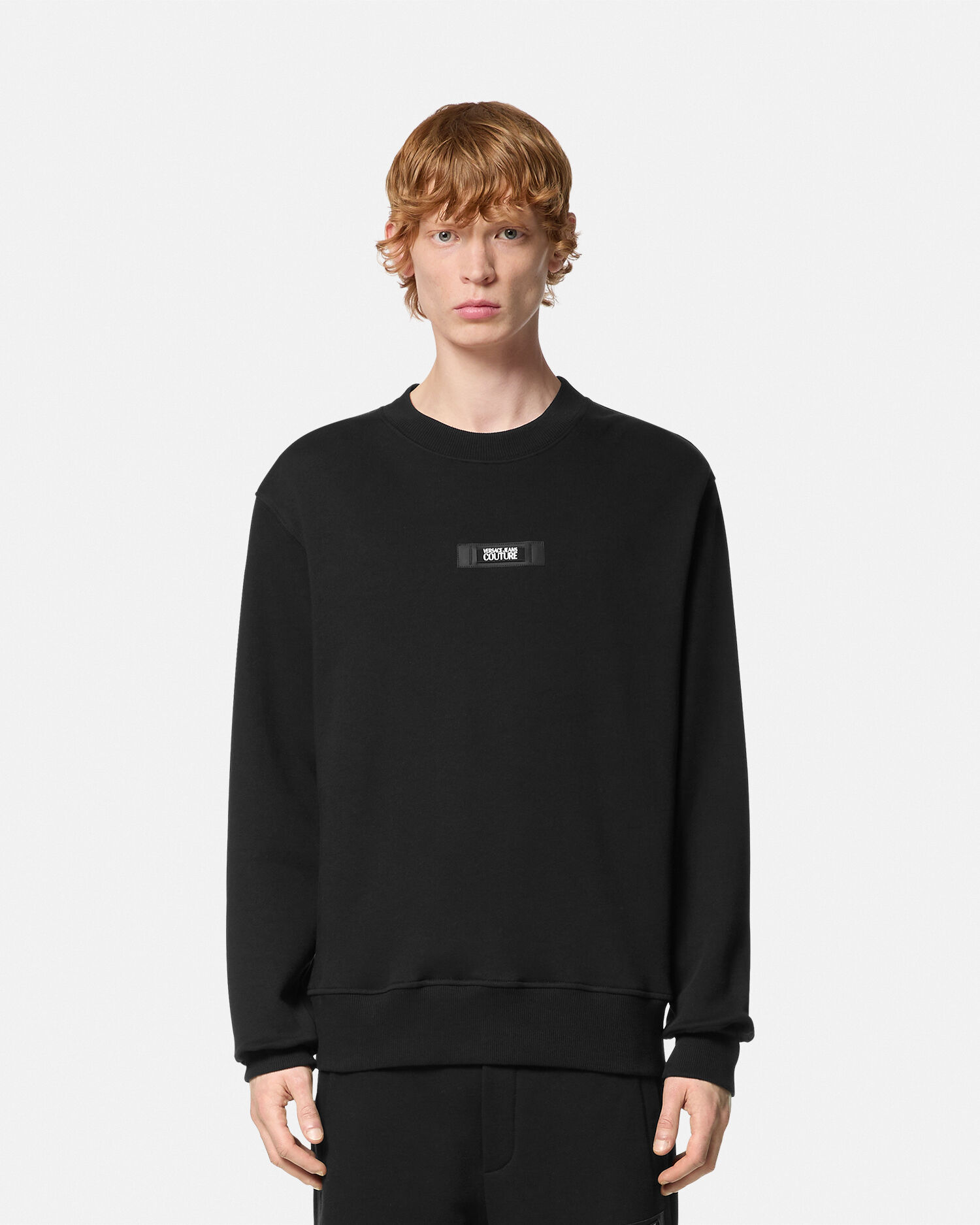 Logo Regular Fit Sweatshirt VERSACE US
