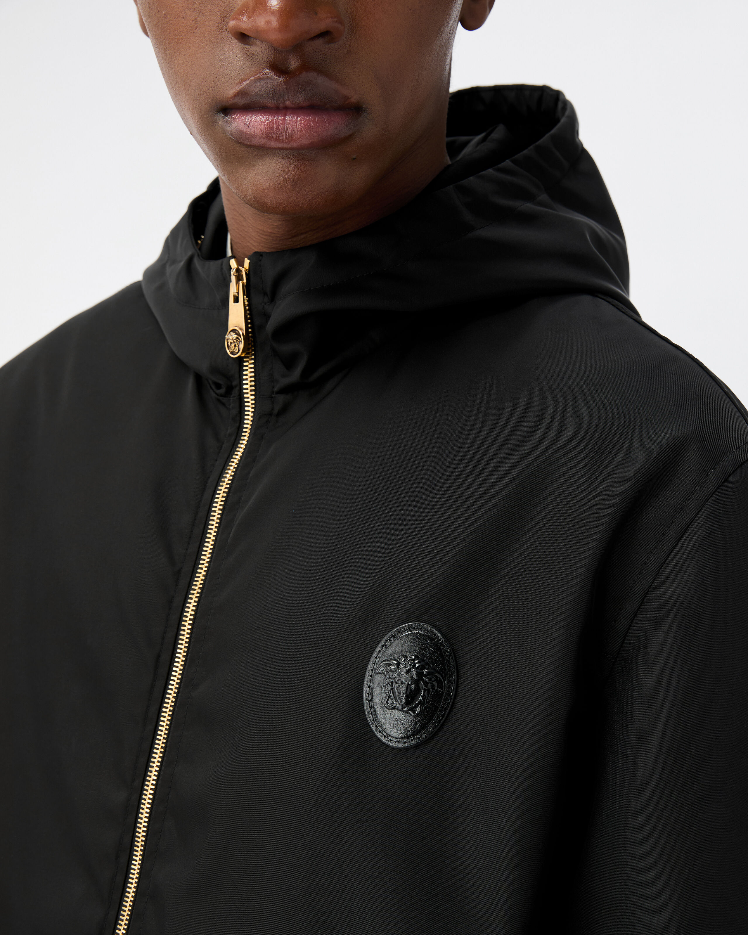 Technical Twill Blouson | VERSACE US