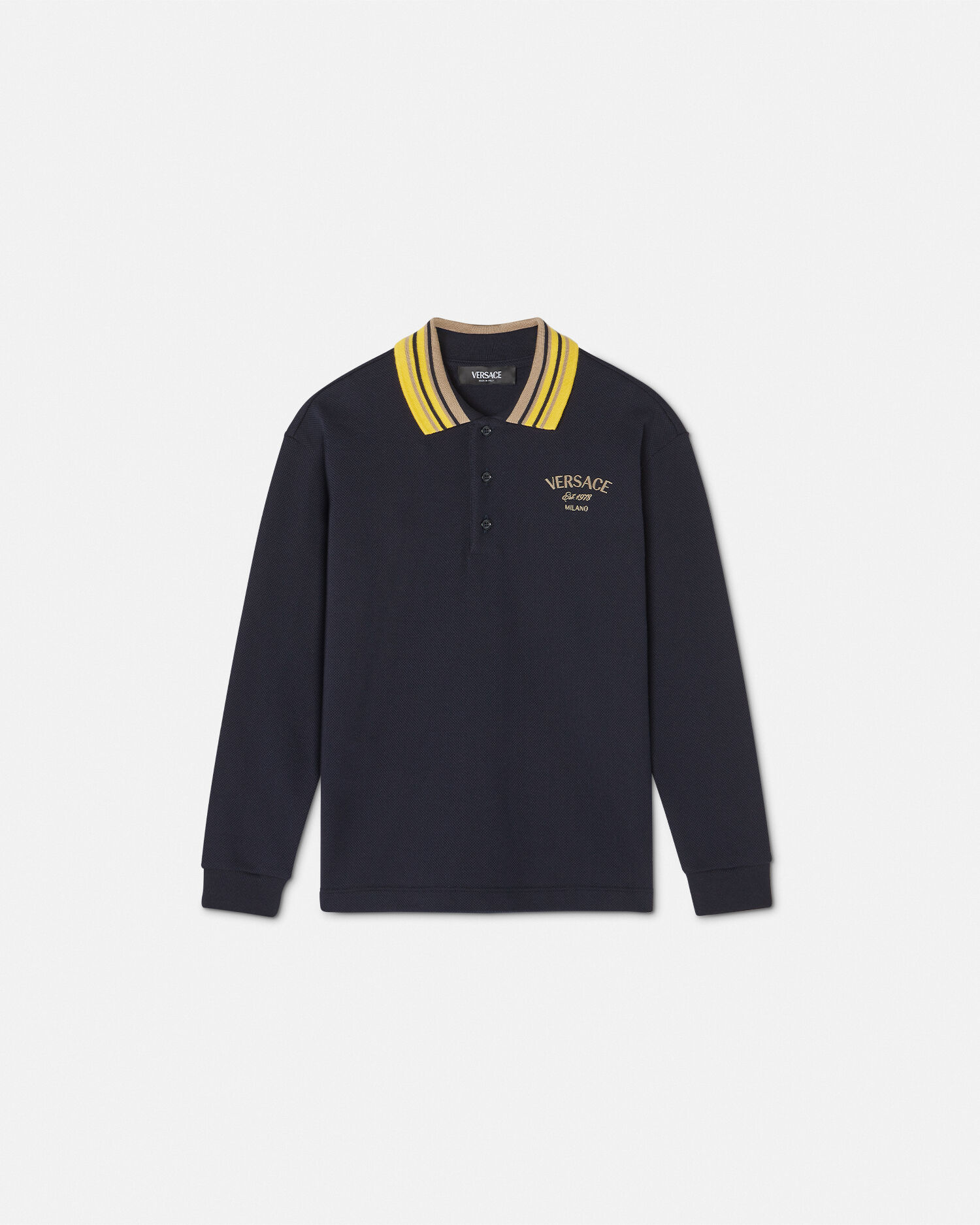 Versace Milano Stamp Kids Polo Shirt
