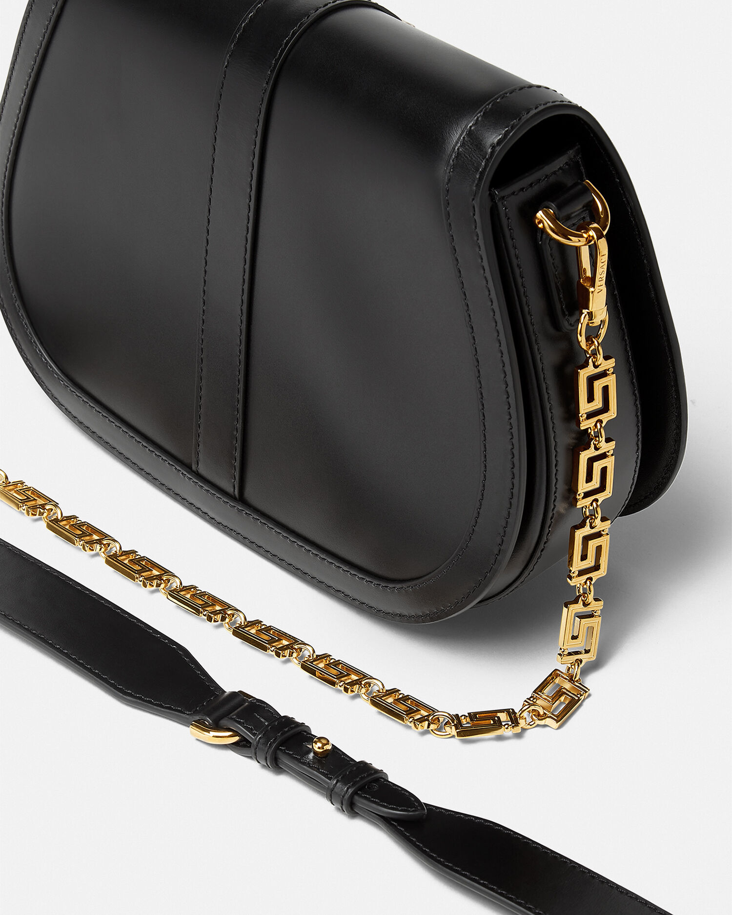 Versace leather deals shoulder bag