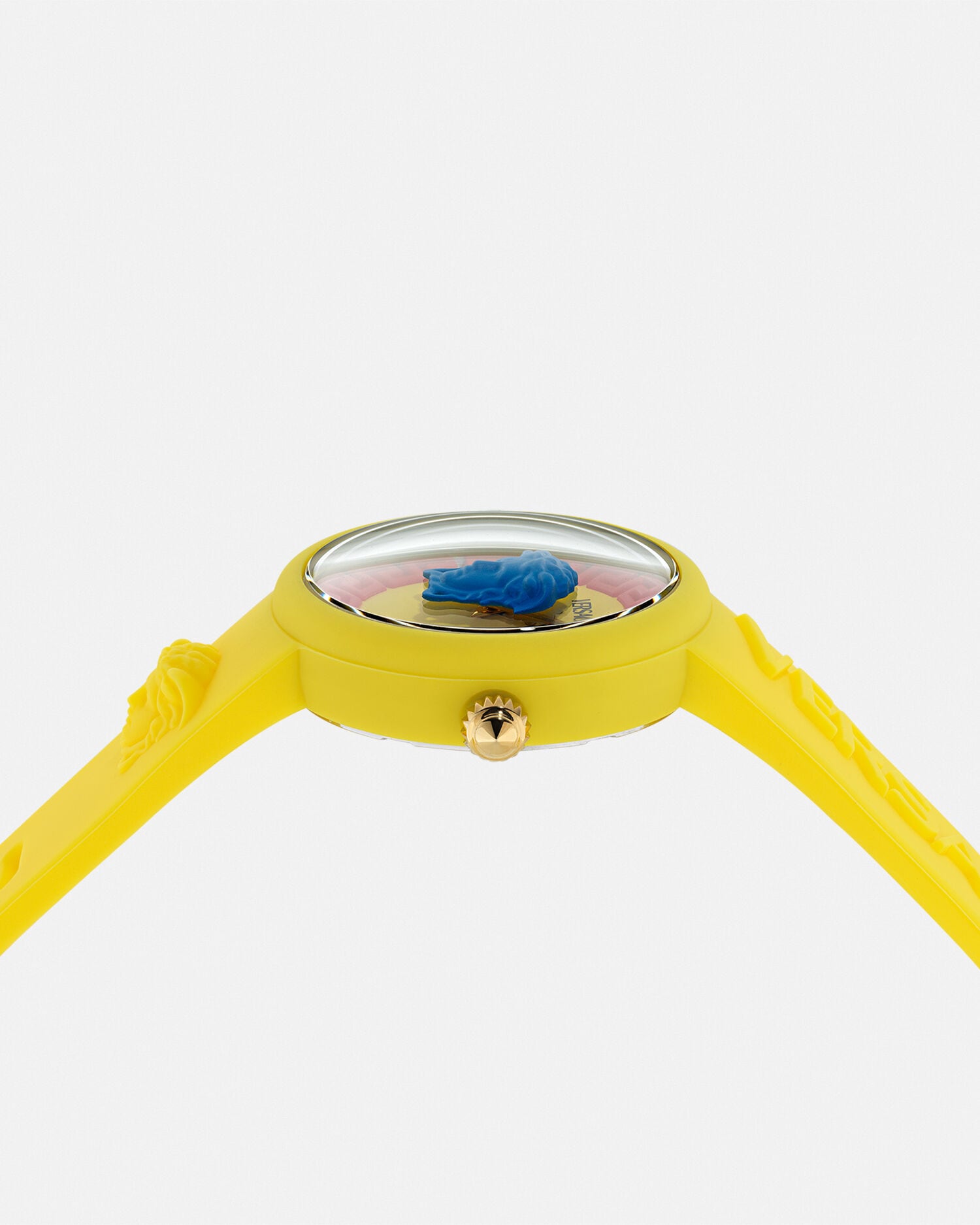 Medusa Pop Kids Watch Yellow,Blue | VERSACE US