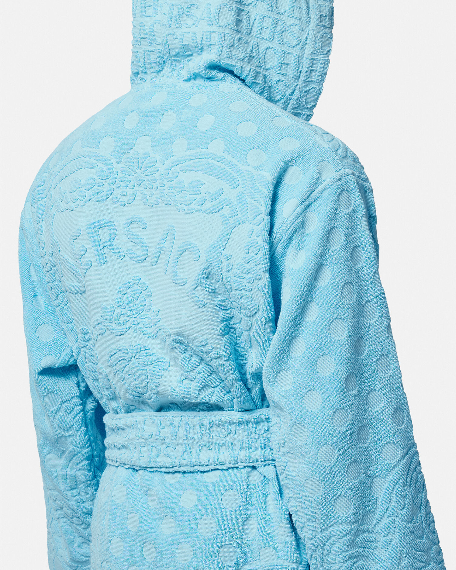 Seashell Baroque Short Bathrobe