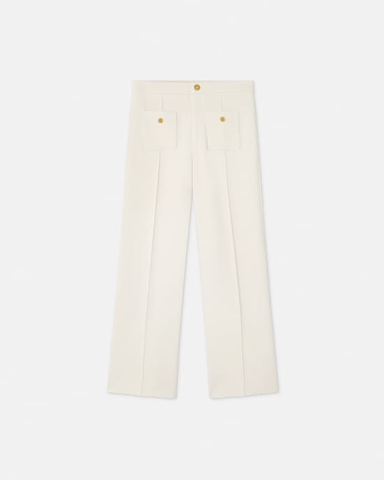 Kids pantalones de punto Milano  Blanco 1