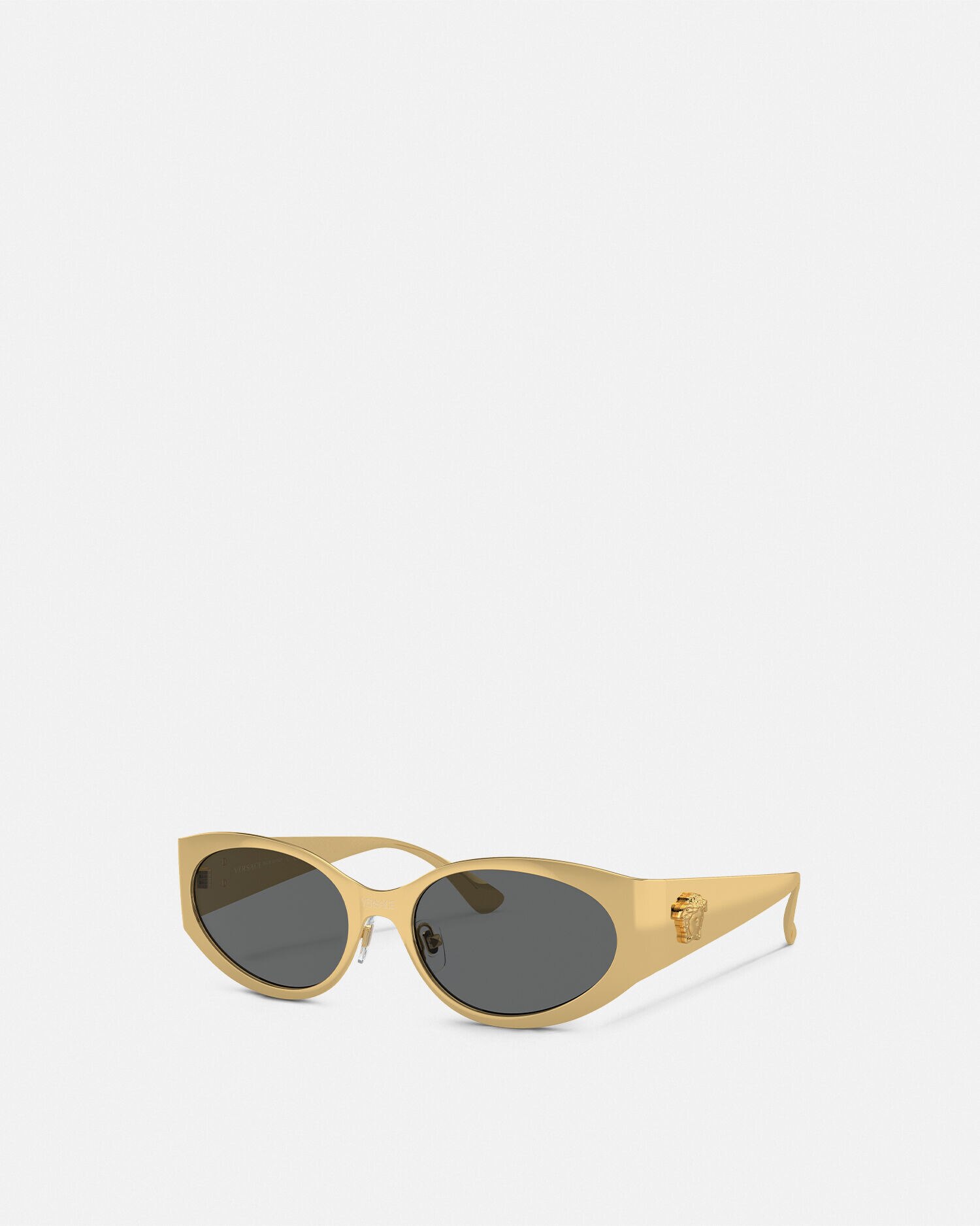 Versace sunglasses with gold medusa discount