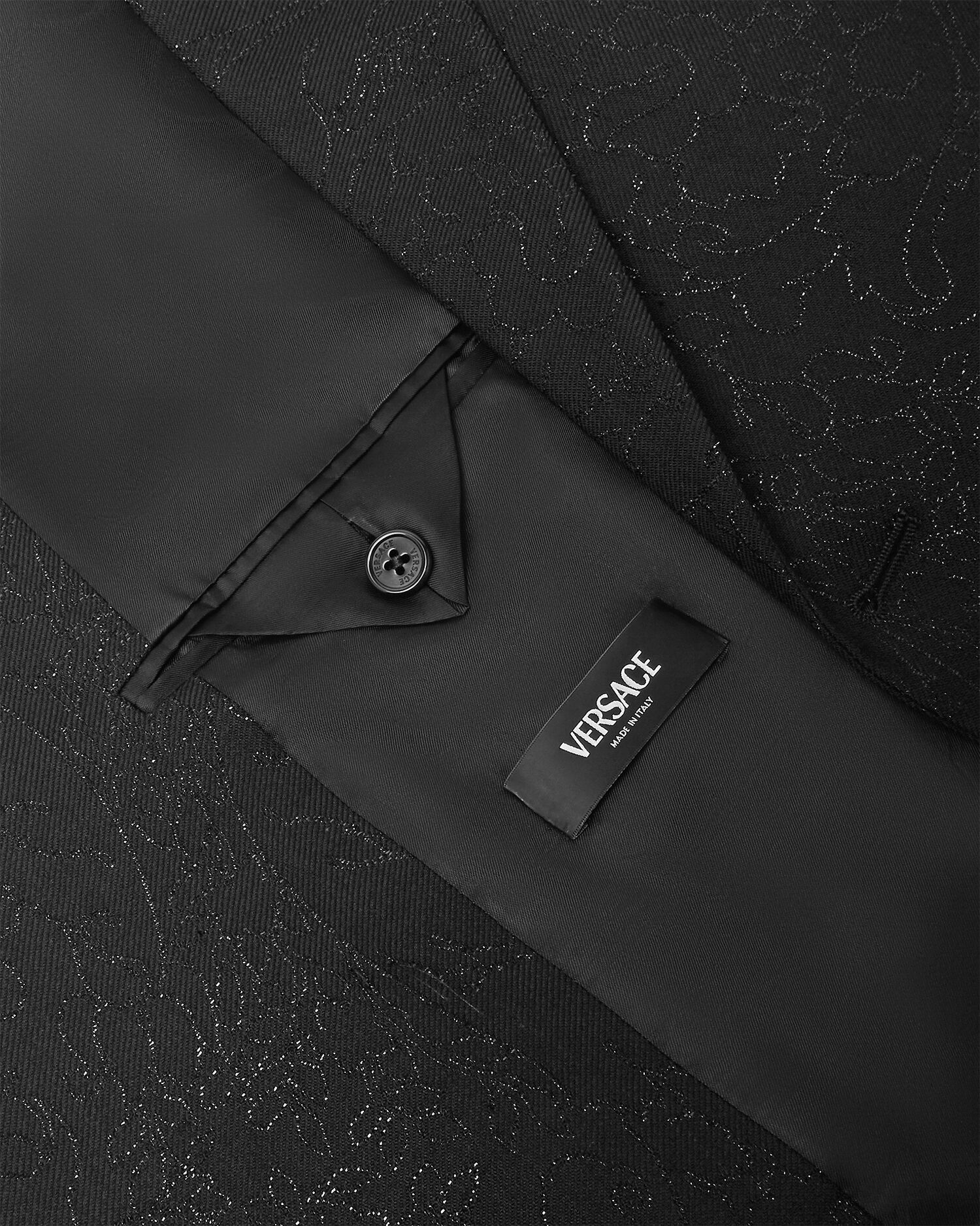 Versace double outlet breasted blazer