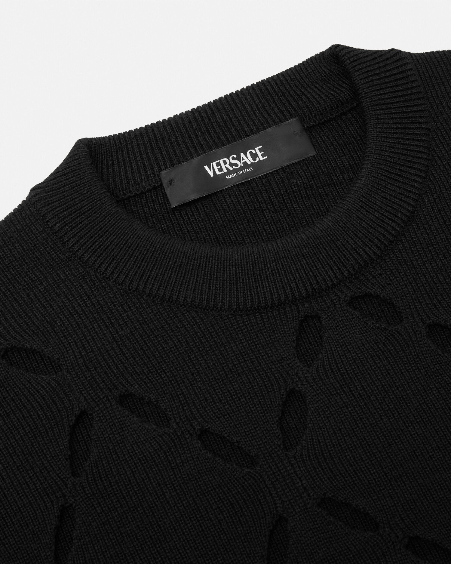 Versace wool sweater new arrivals