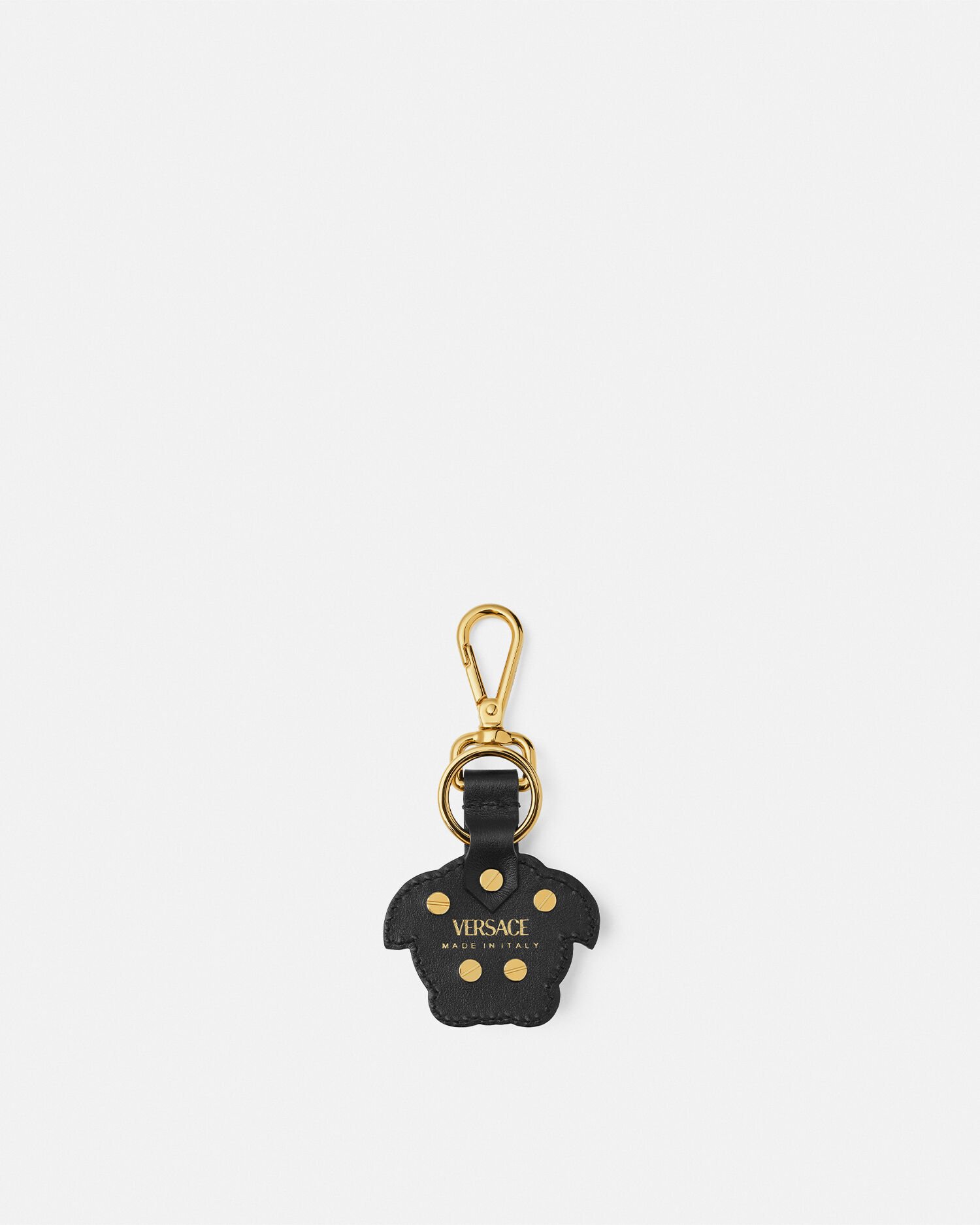 希少✨VERSACE Medusa Leather l Keychain La Medusa Leather Keychain | VERSACE US