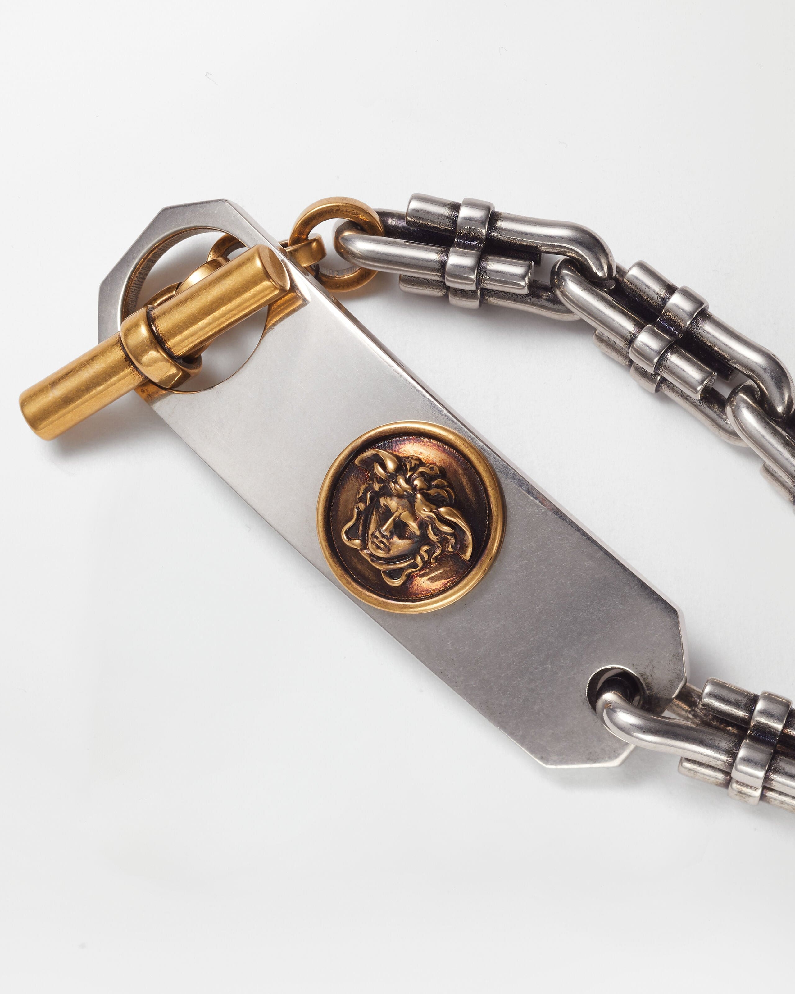 Sigillo Bracelet Silver,Gold | VERSACE US