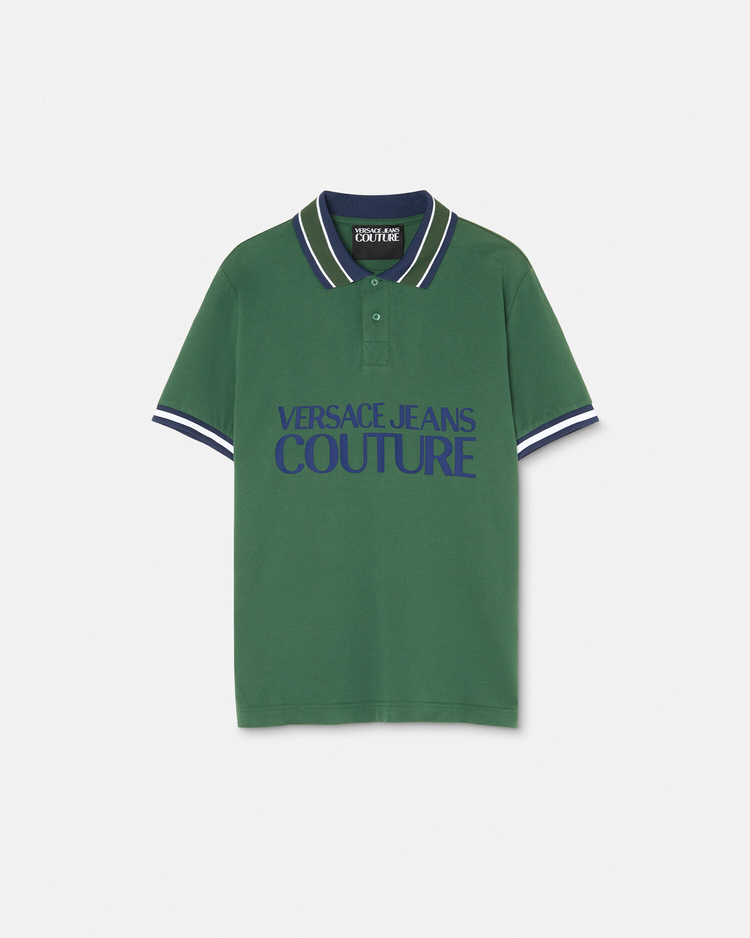 Polo manches courtes logo Versace Jeans Couture Homme