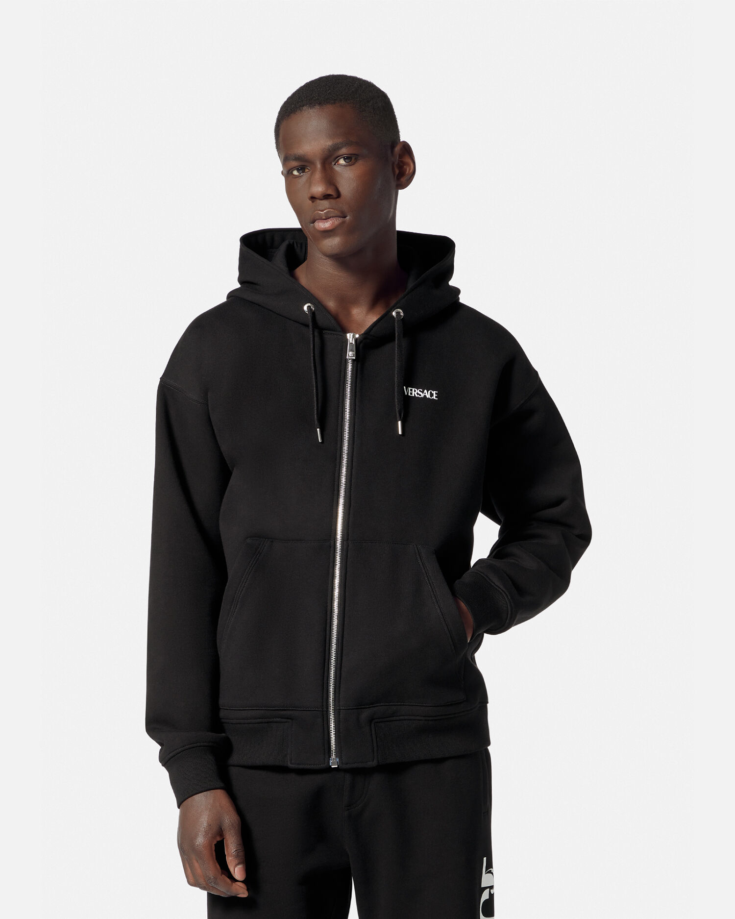 Versace zip up sale