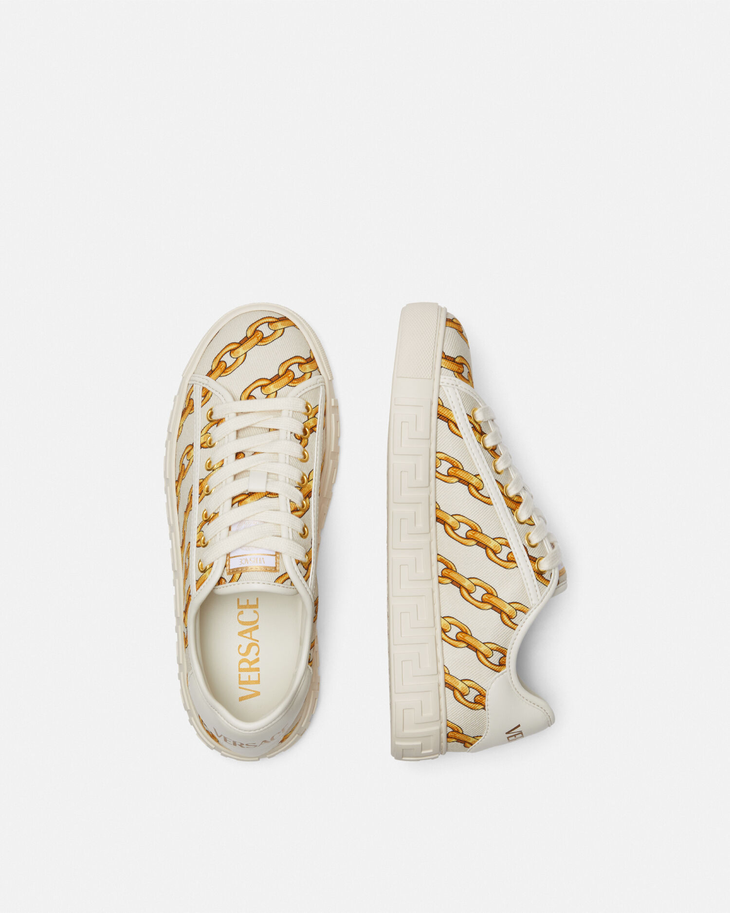 Versace sneakers chain on sale