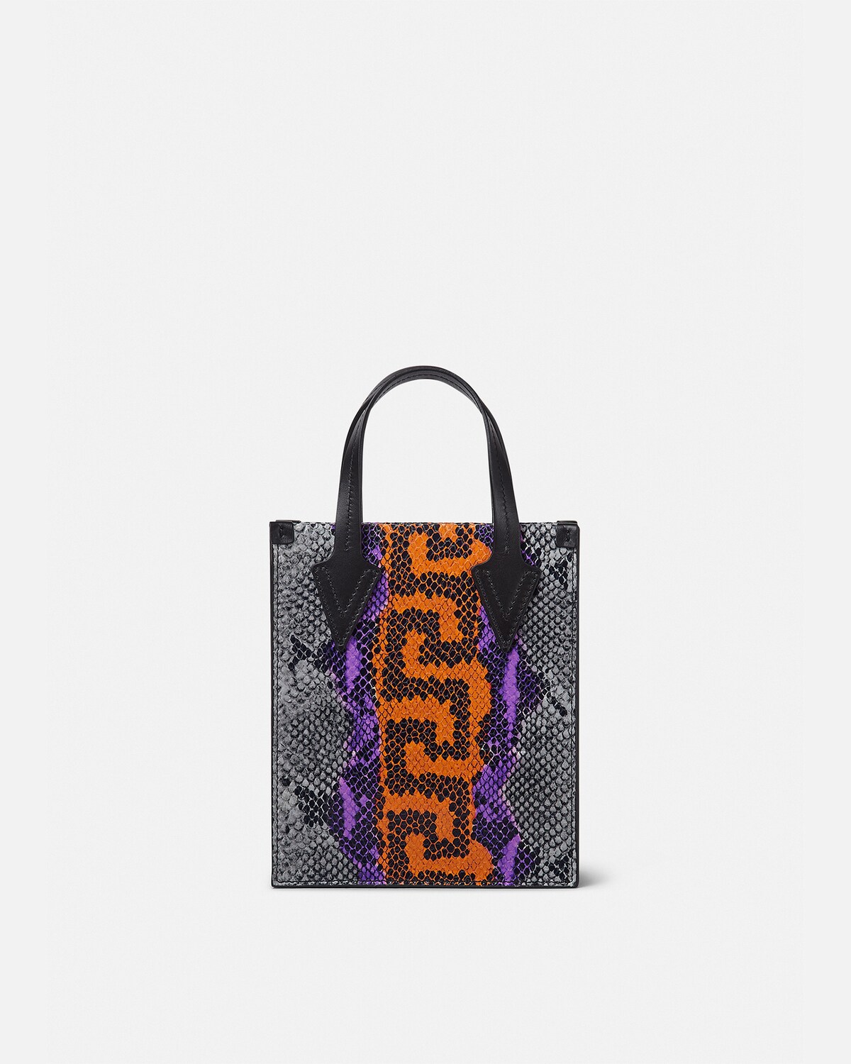 Versace Python Greca Print Crossbody Bag for Men Online Store EU