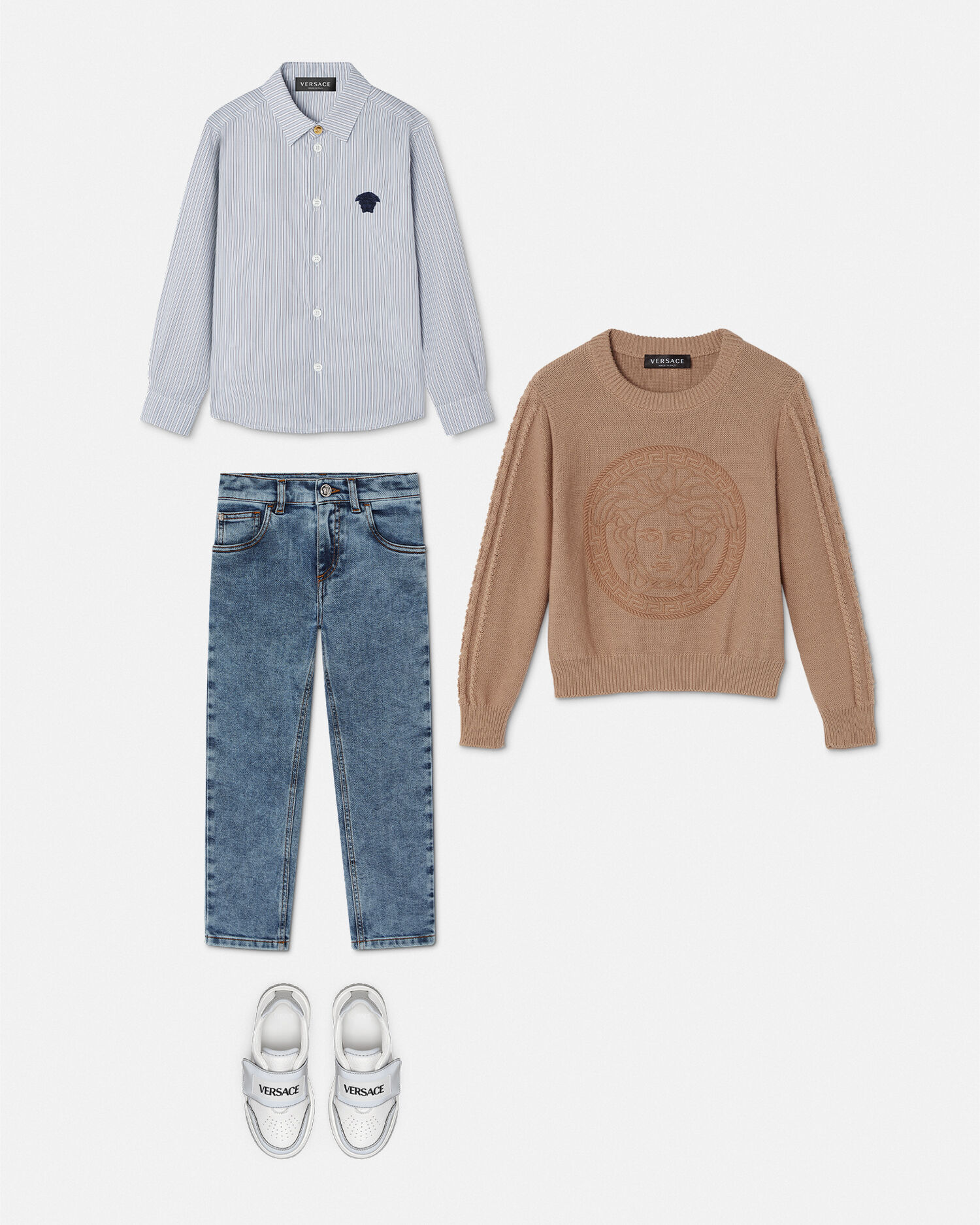 Boys top versace tops