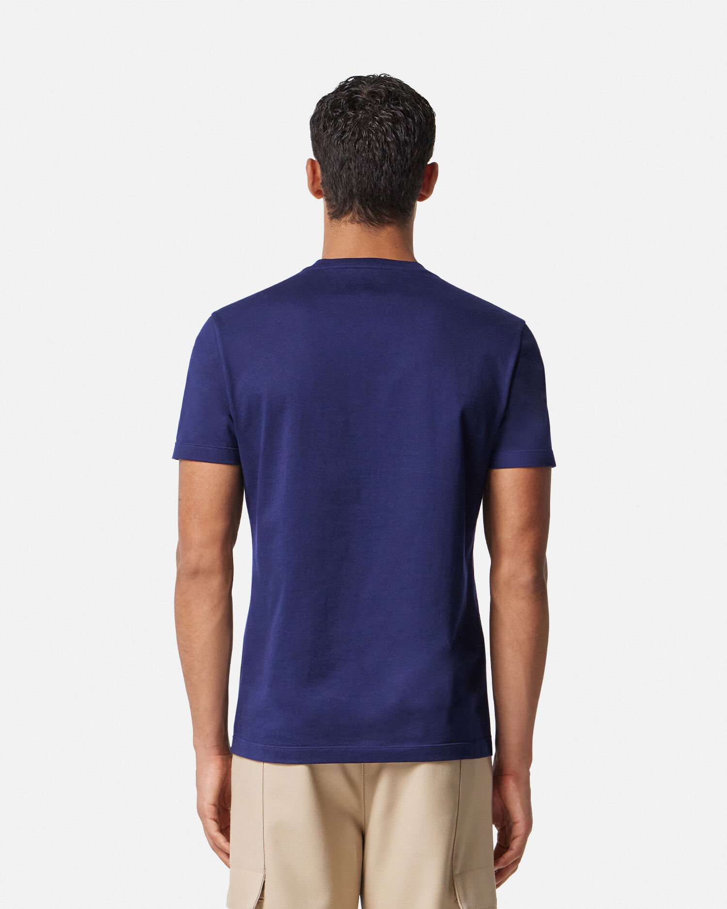 Blue versace top clearance