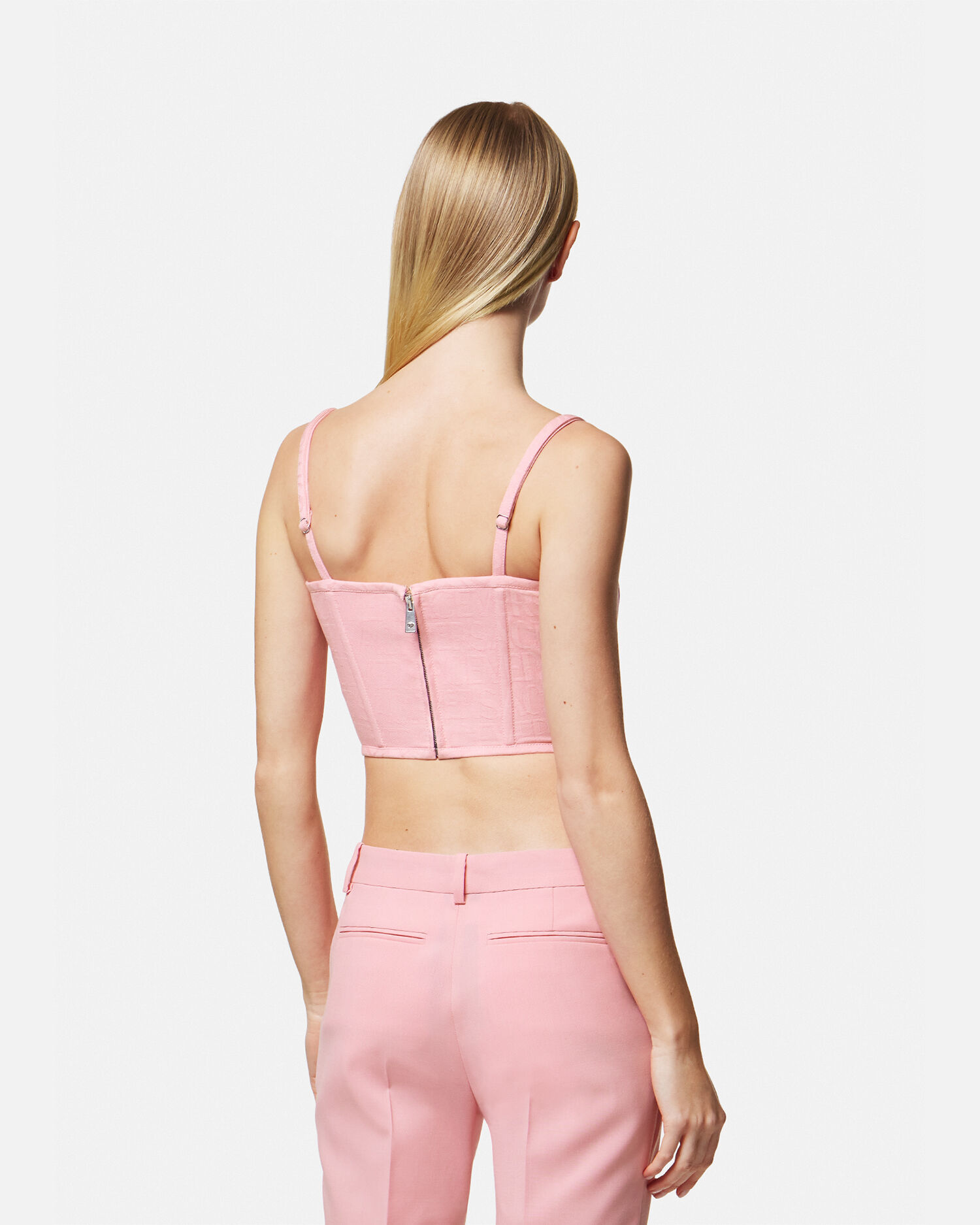 Versace Allover Corset Top