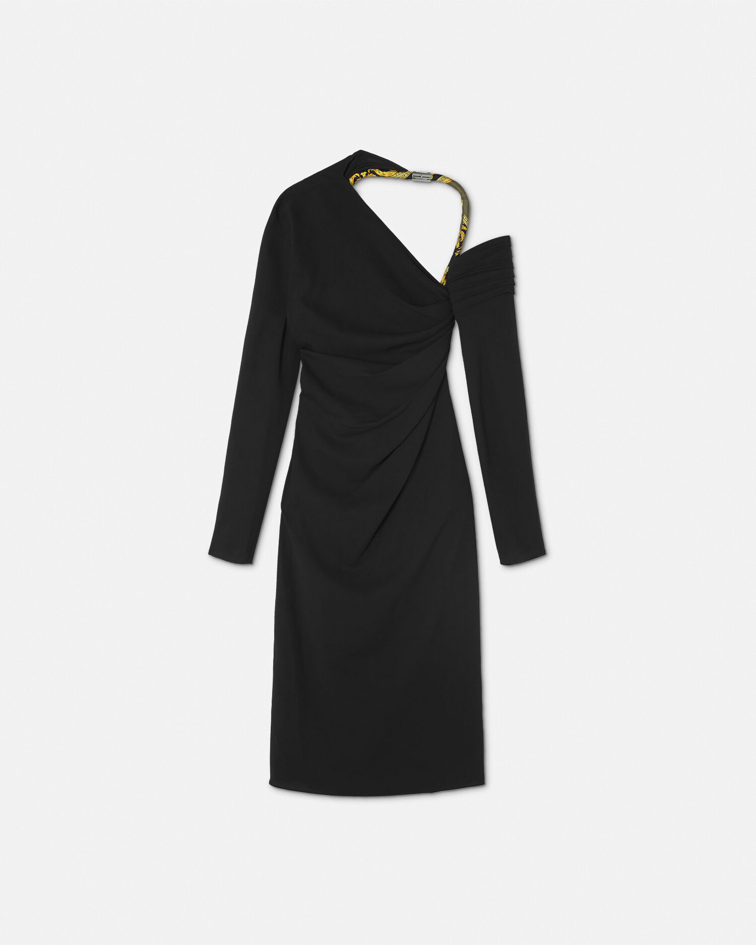 Robe noir versace on sale