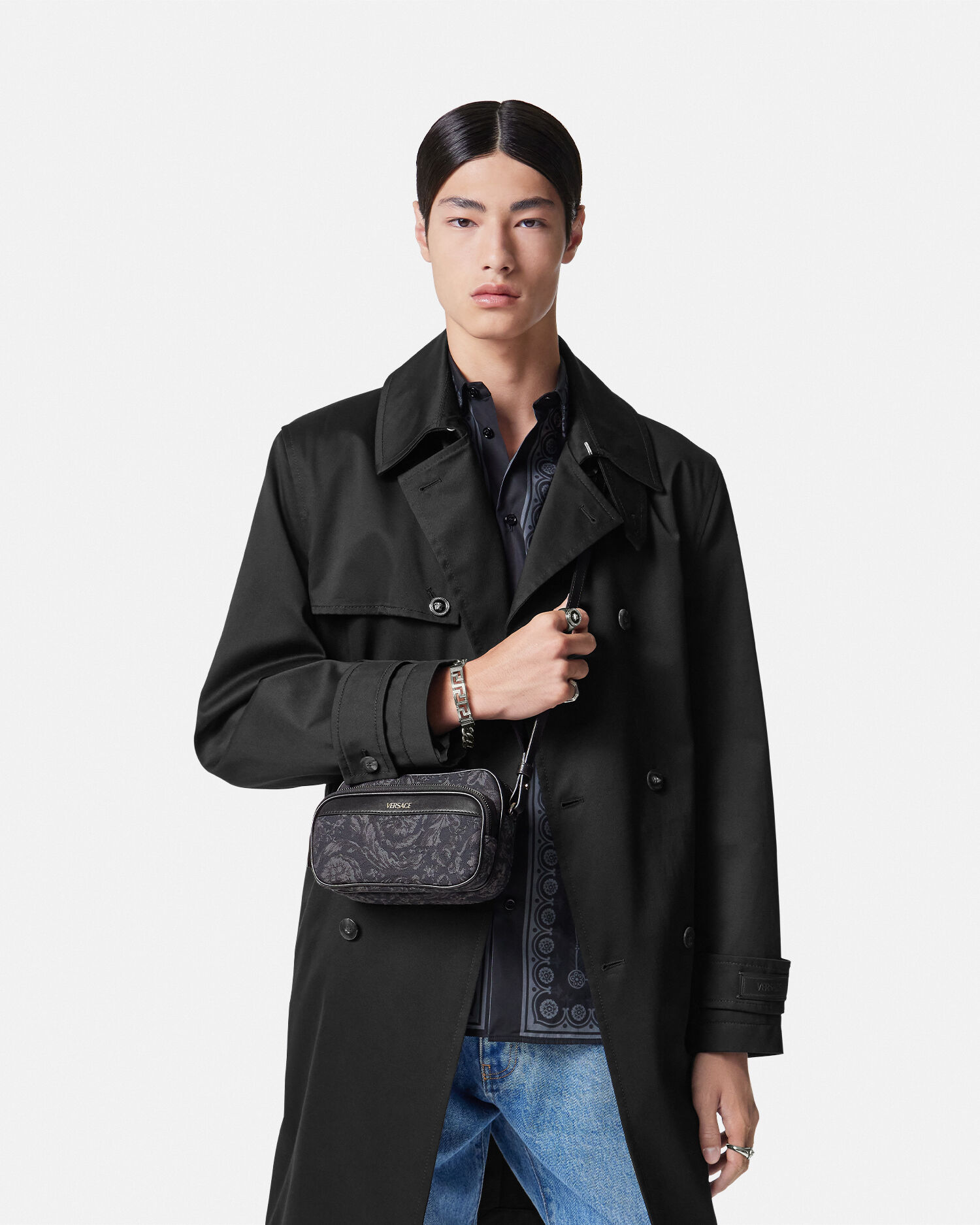 Versace Crossbody Messenger Bags for Men
