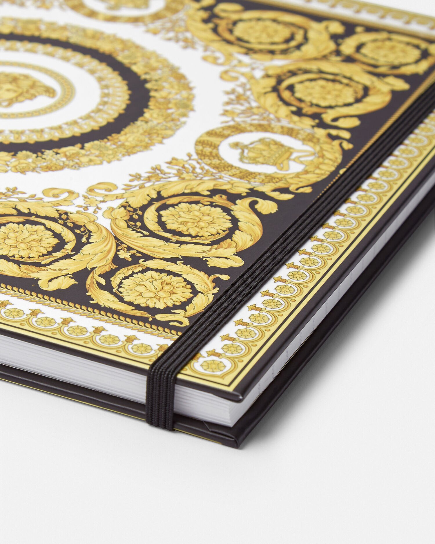 Versace logo-print notebook - 1pq10
