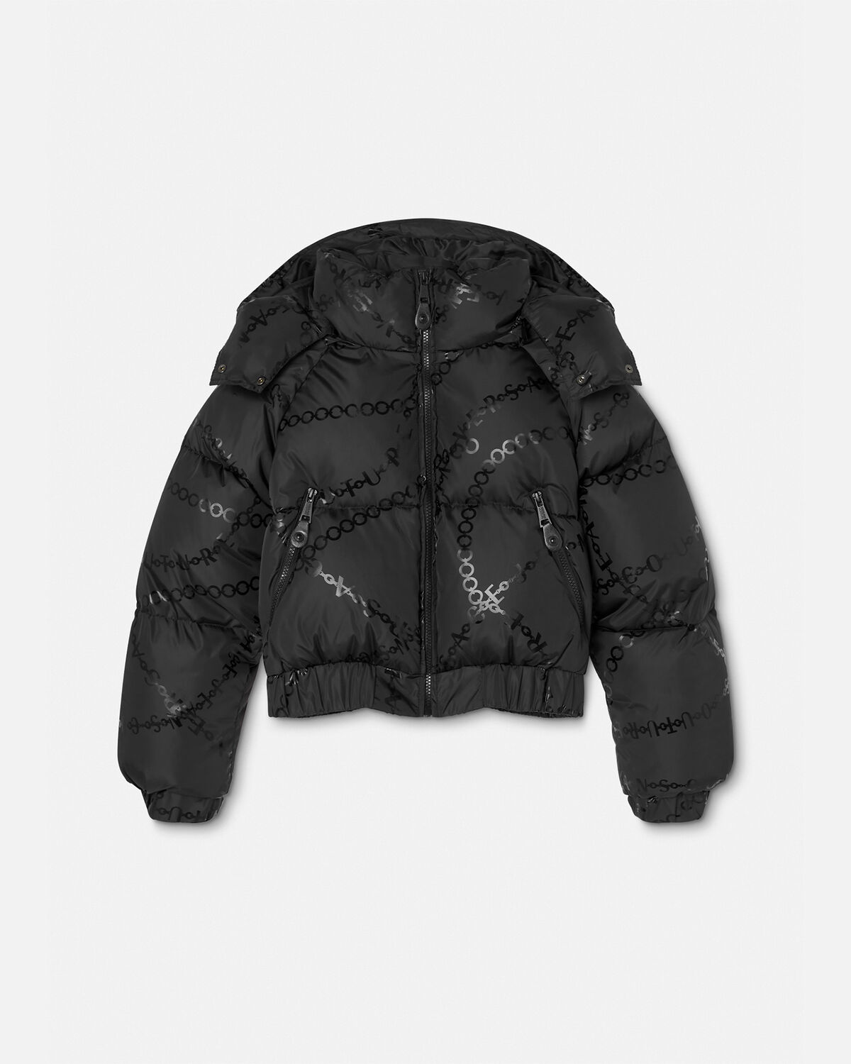 Versace Necklace Puffer Jacket | VERSACE