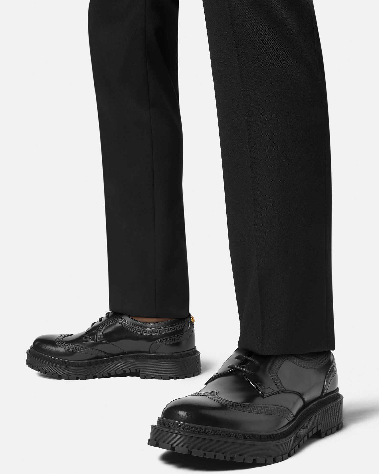 Versace derby shoes discount