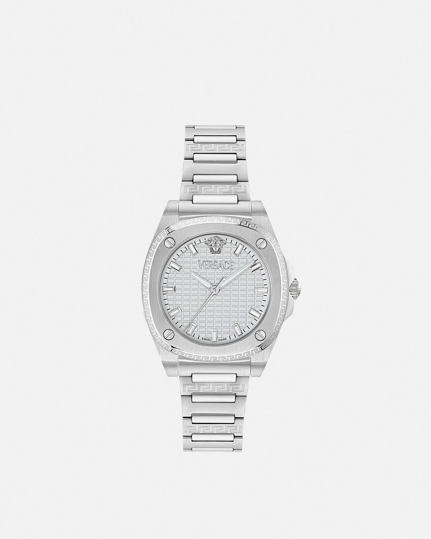 Greca Pulse Watch Silver 1