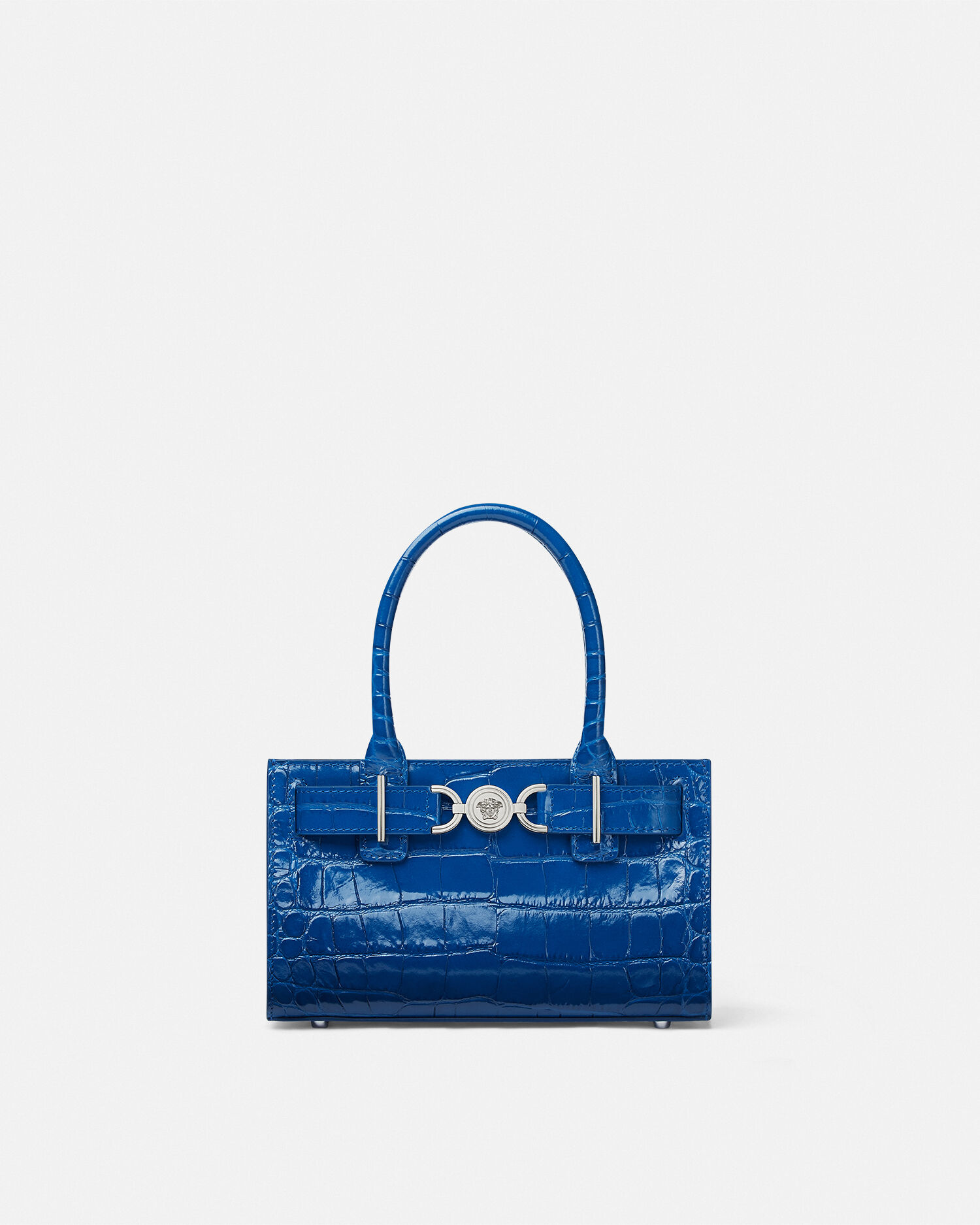 Medusa '95 Small Croc-Effect Tote