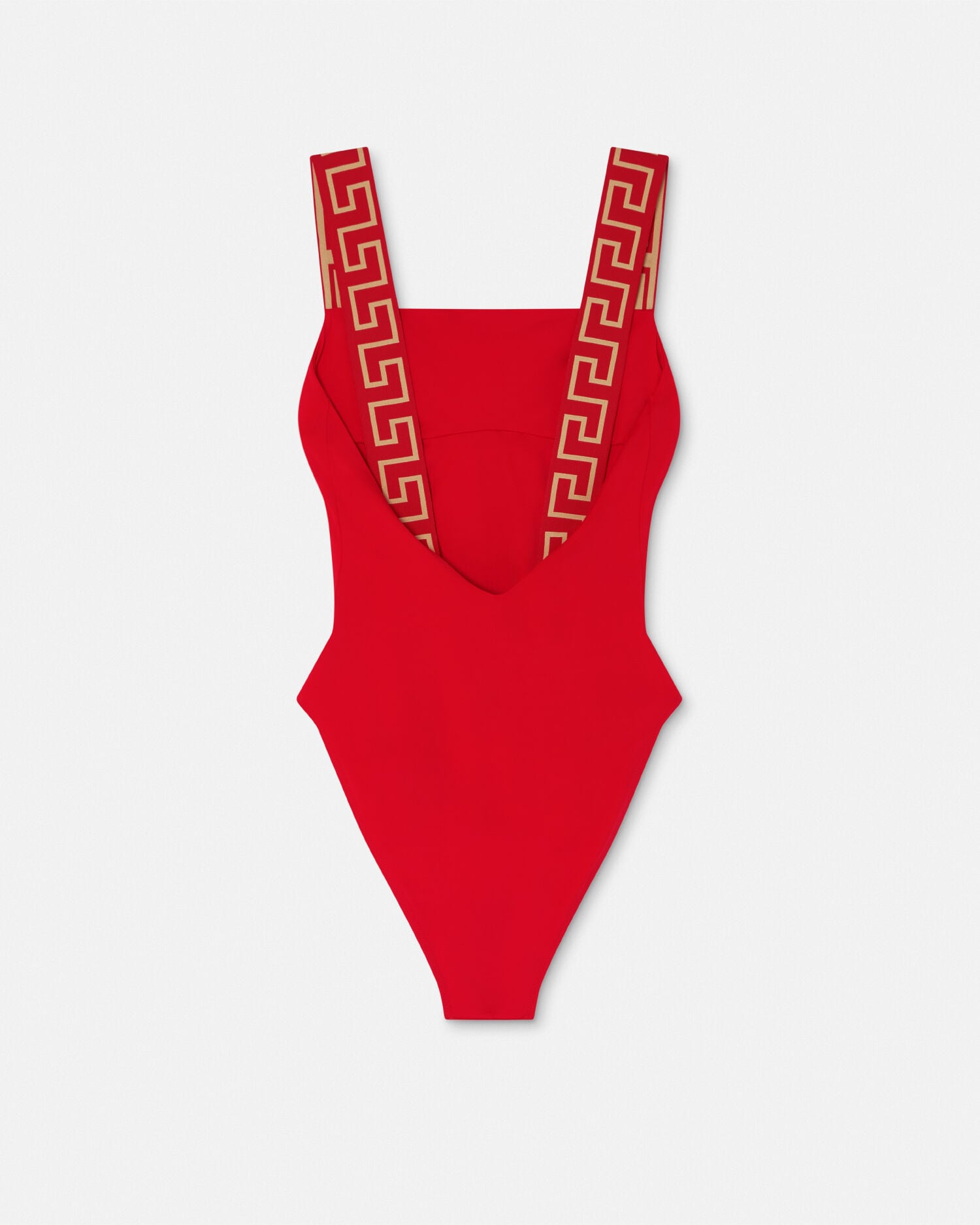 VERSACE ヴェルサーチェ 水着 スイムウェア レッド ECONYL® One-Piece Swimsuit | VERSACE US