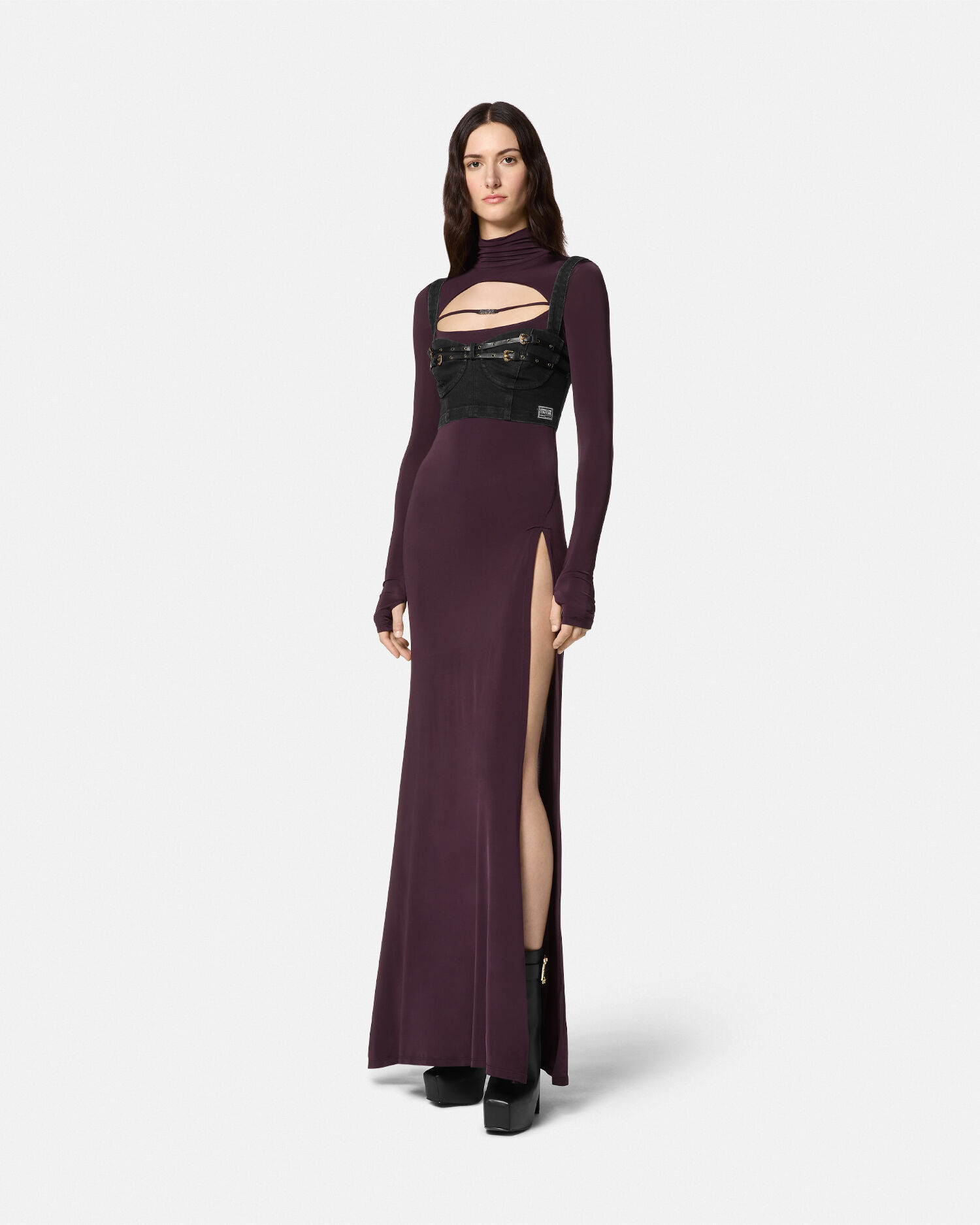 Long dress versace outlet