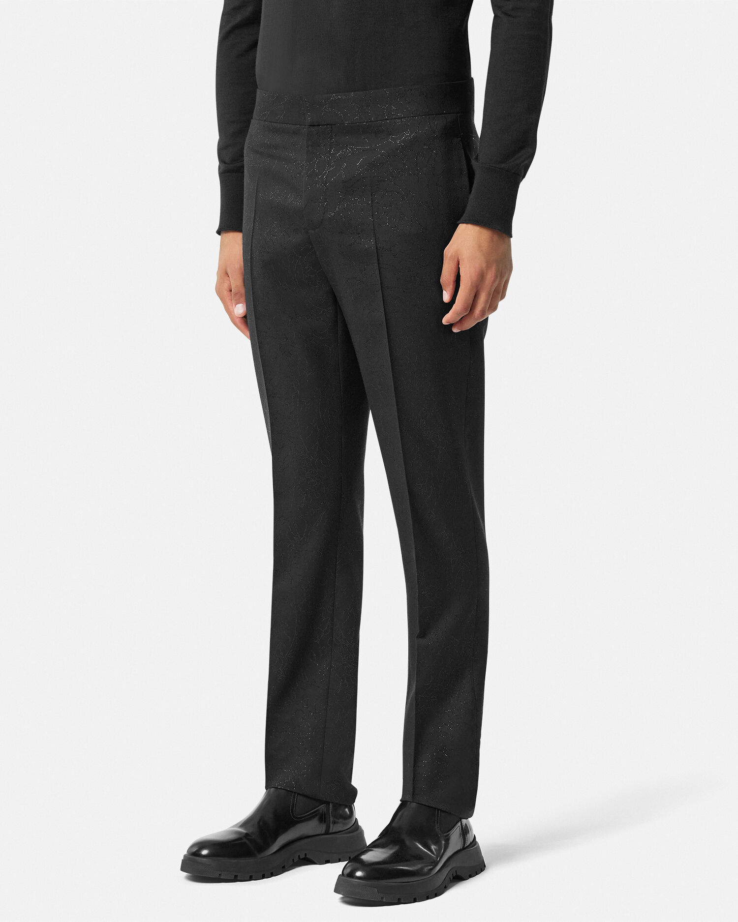 Barocco Lurex Formal Pants