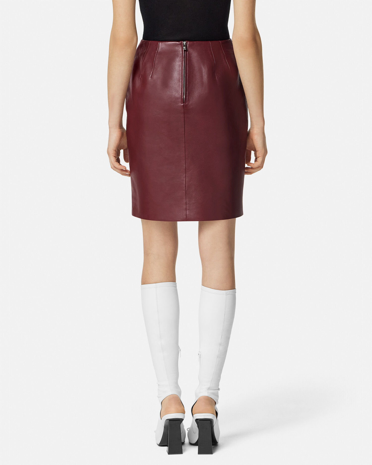 Leather Pencil Skirt