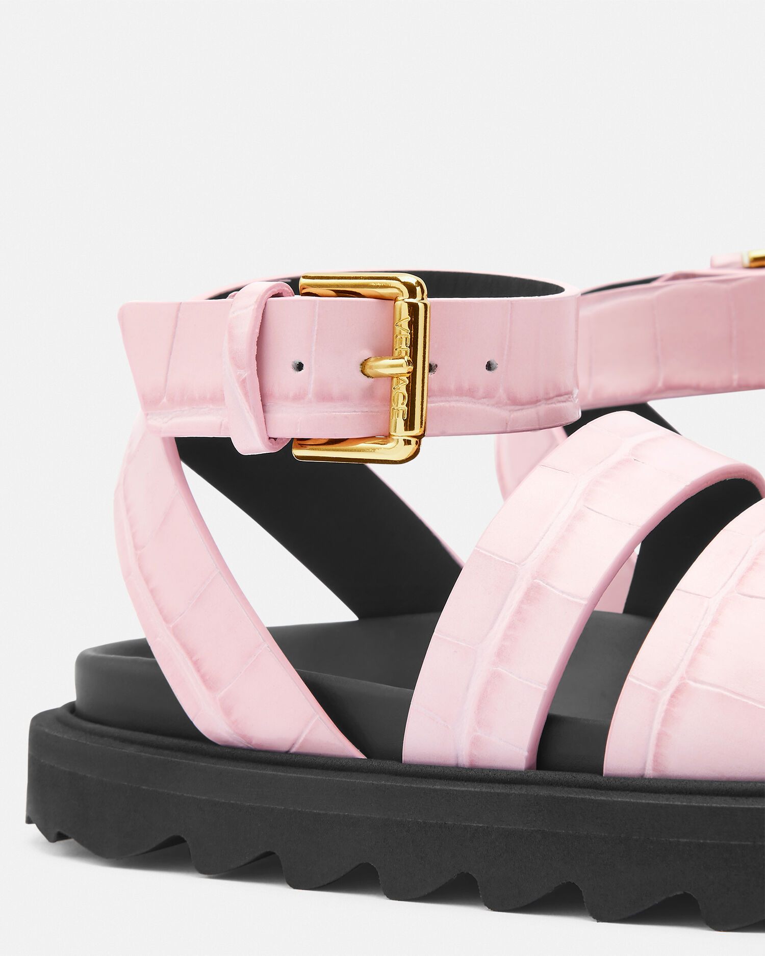 La Medusa Leather Kids Sandals