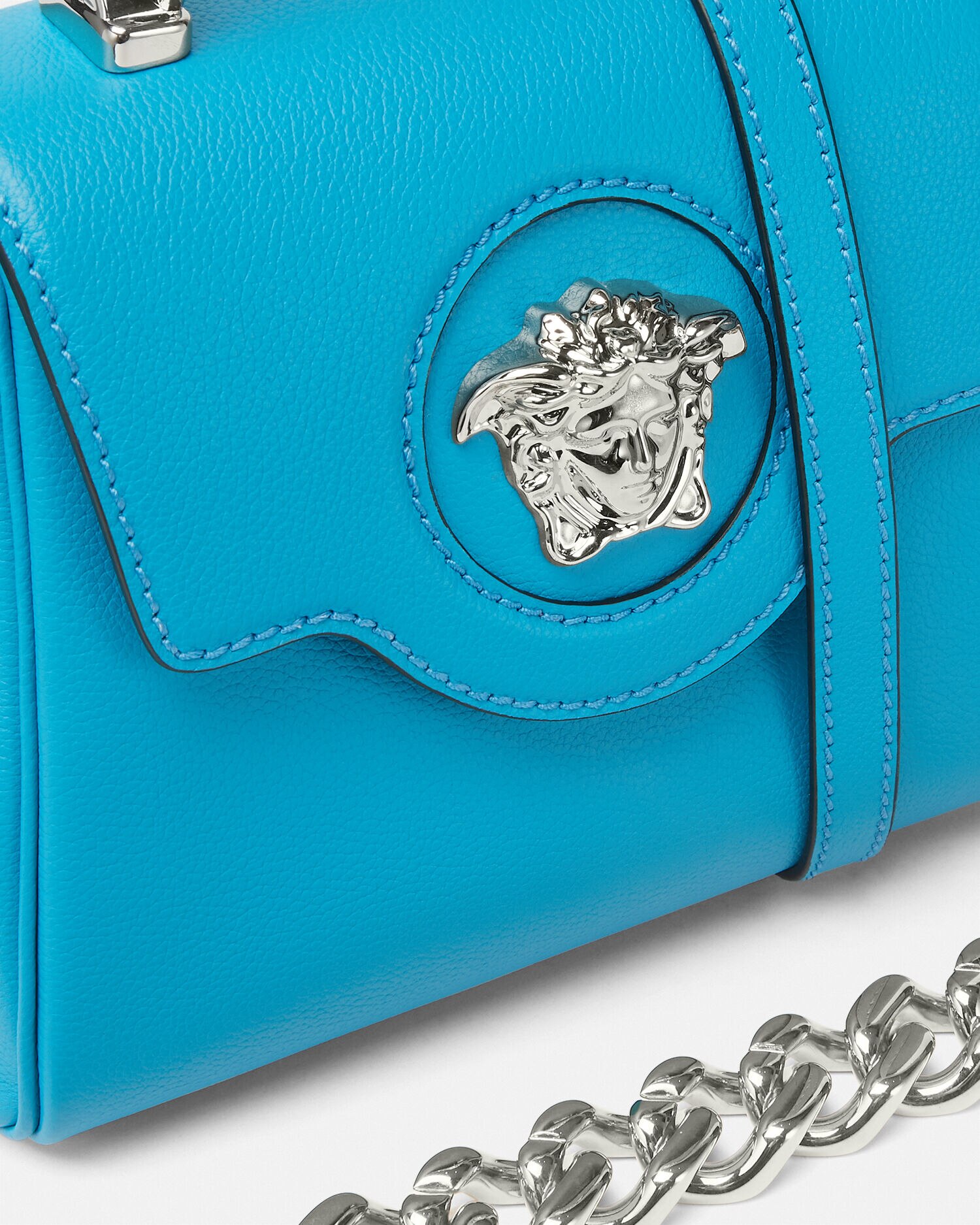 La Medusa Small Handbag Blue VERSACE TH