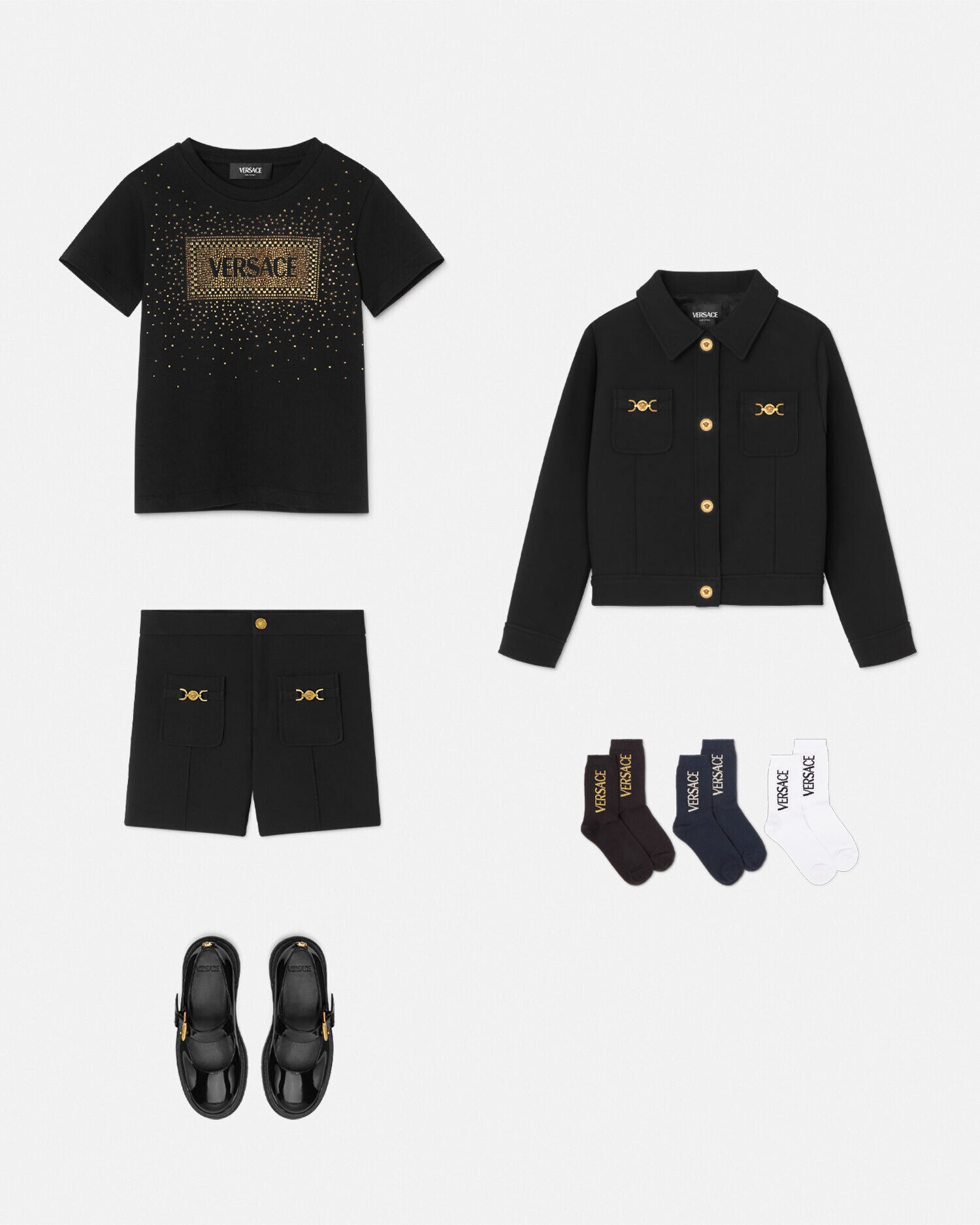 Veste Medusa 95 Kids Noir VERSACE FR