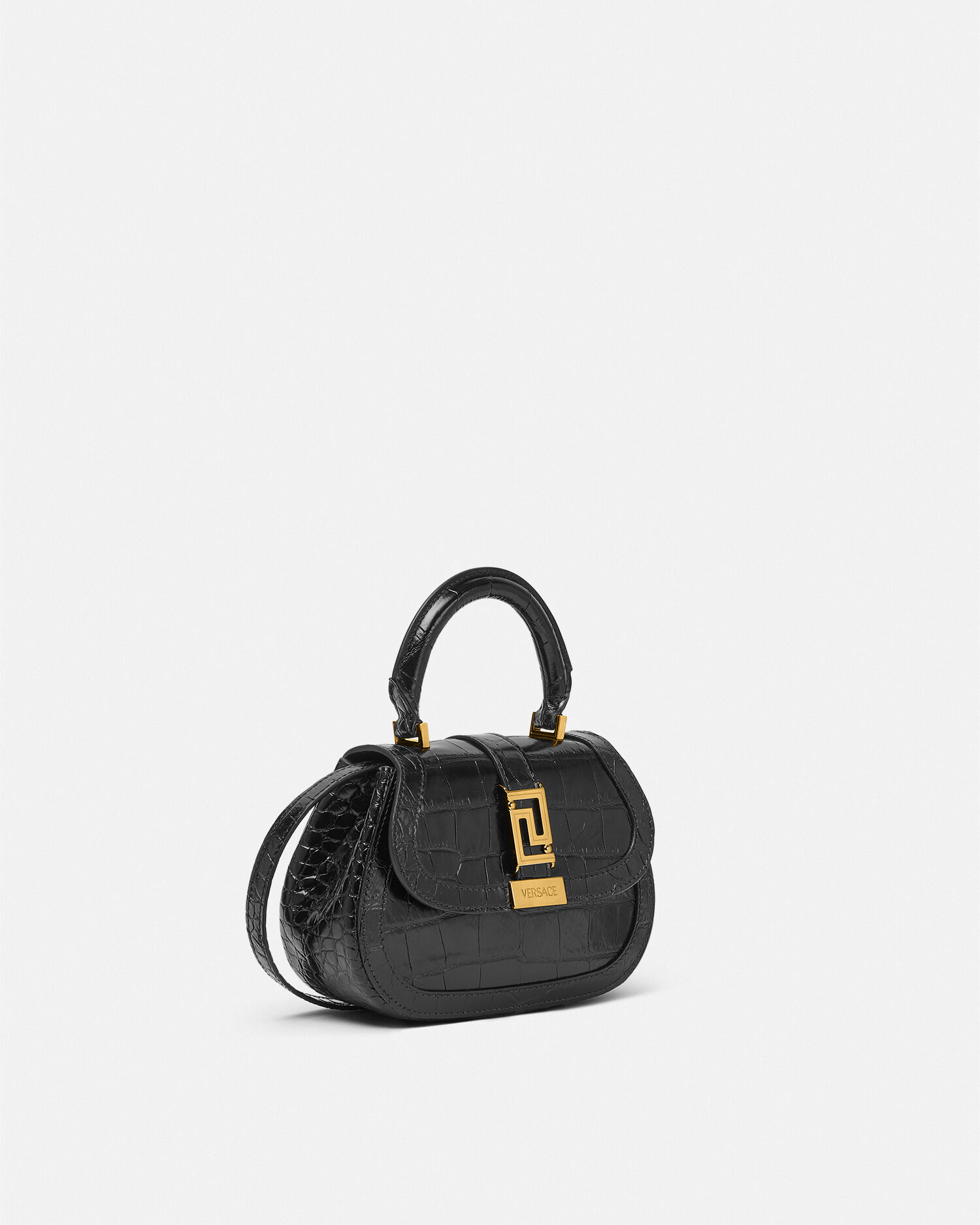 Croc effect mini bag on sale