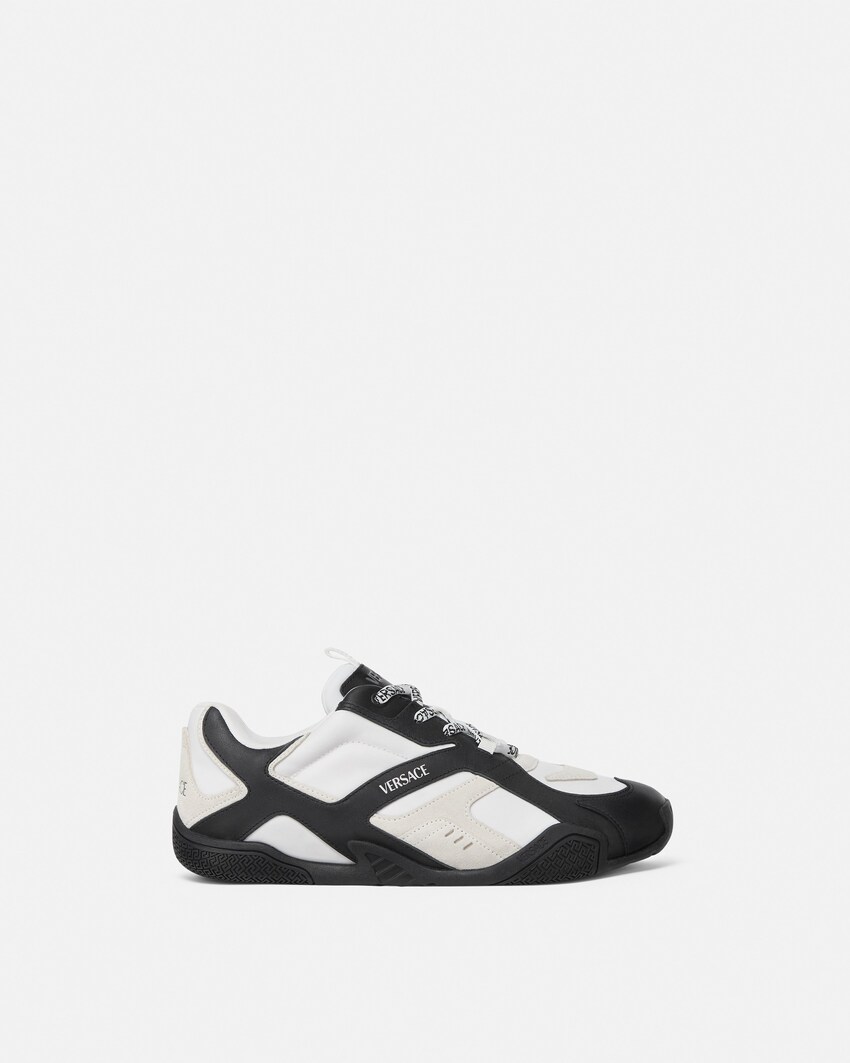 Galaxia Leather Sneakers Black+White 1