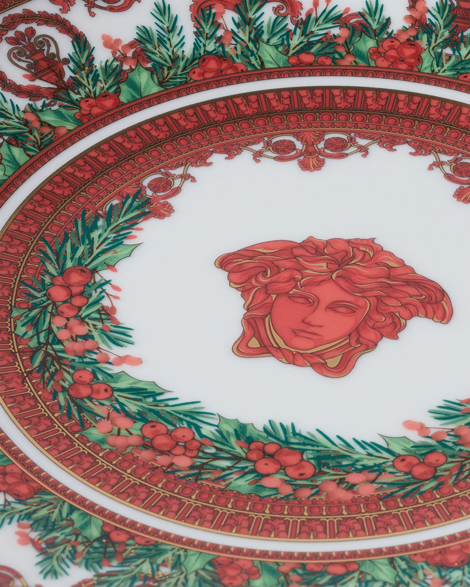 Medusa Garland Plate 6.7" 