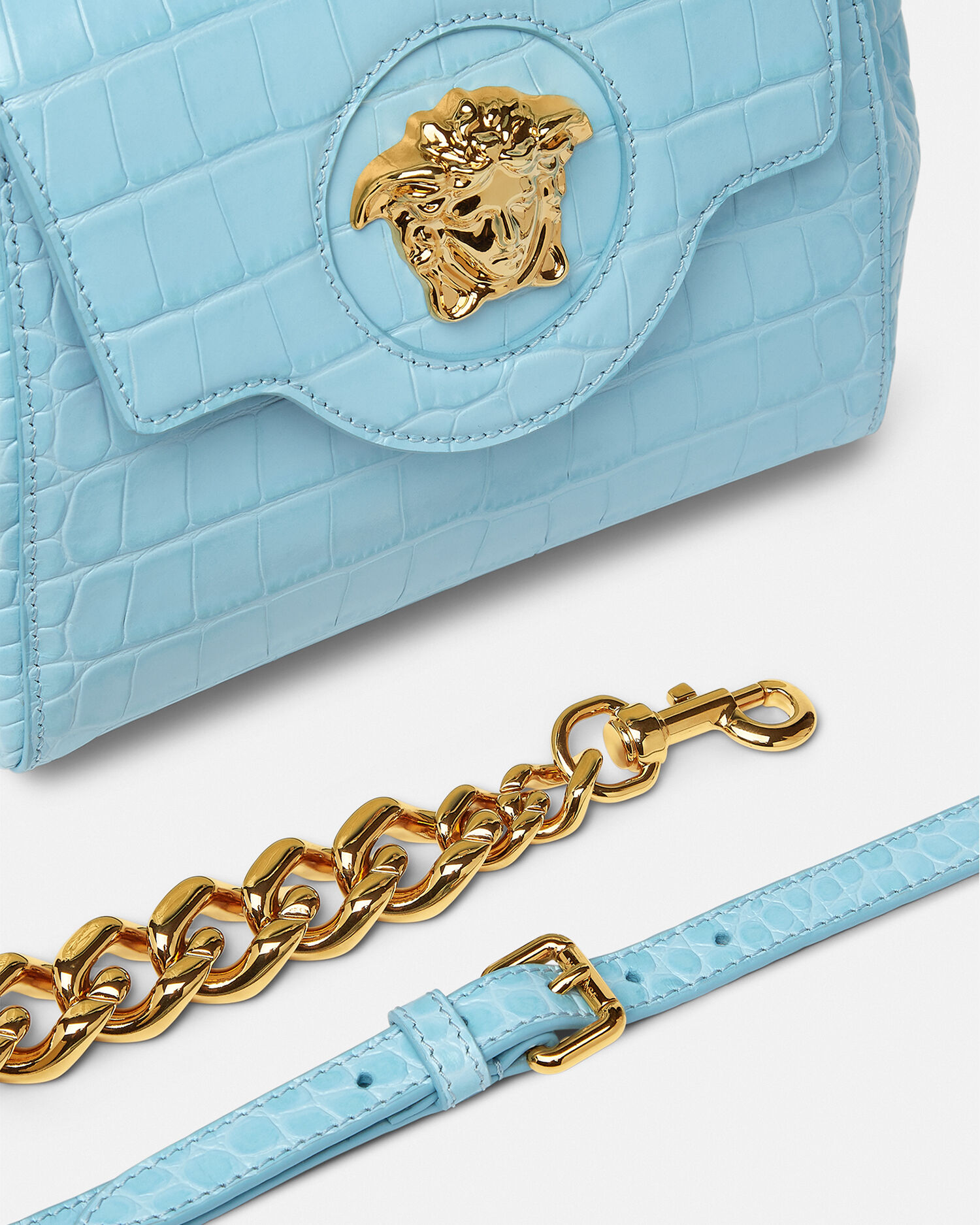 Versace on sale bag blue