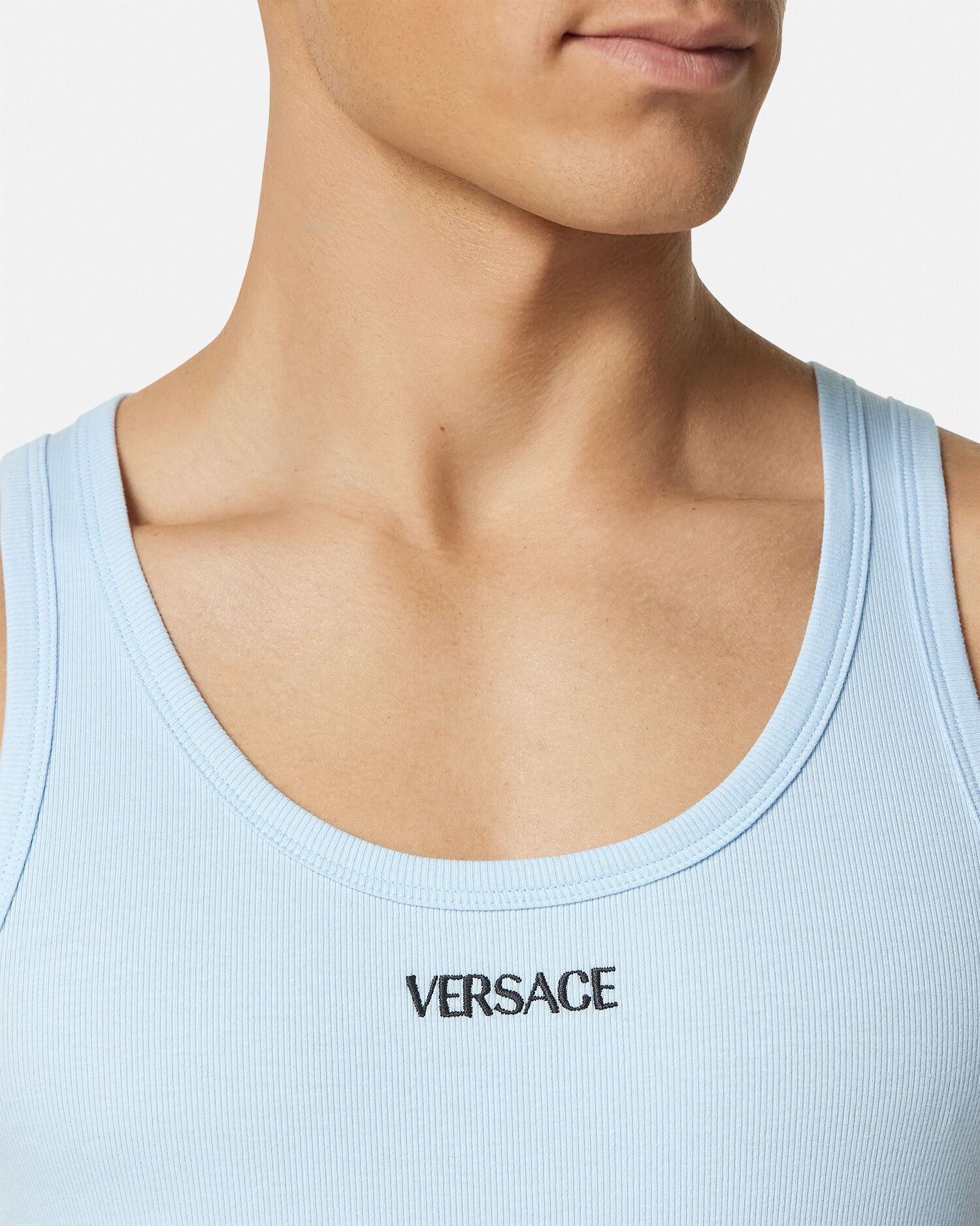 Mens versace tank top outlet