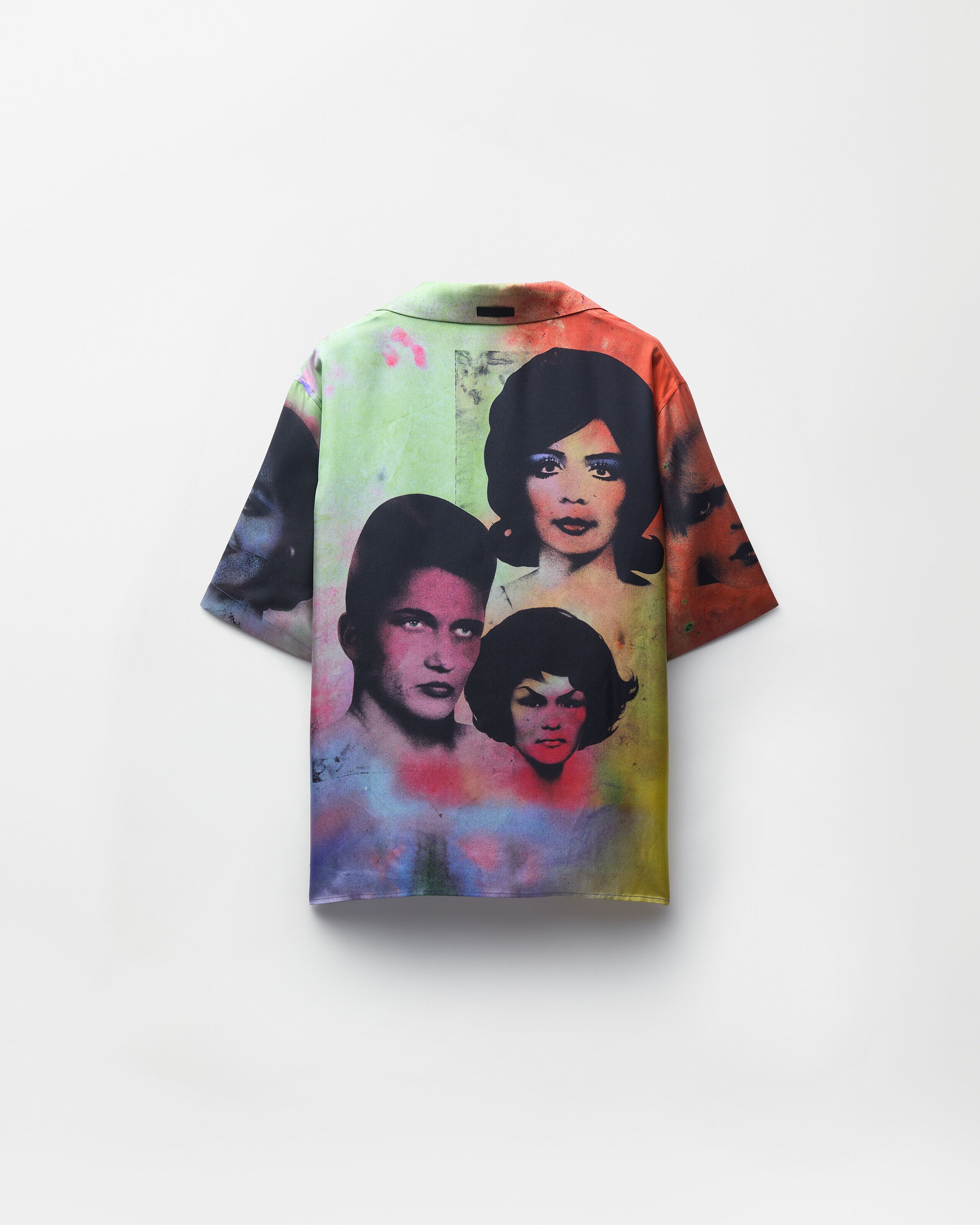 Printed Silk Twill Shirt Print | VERSACE