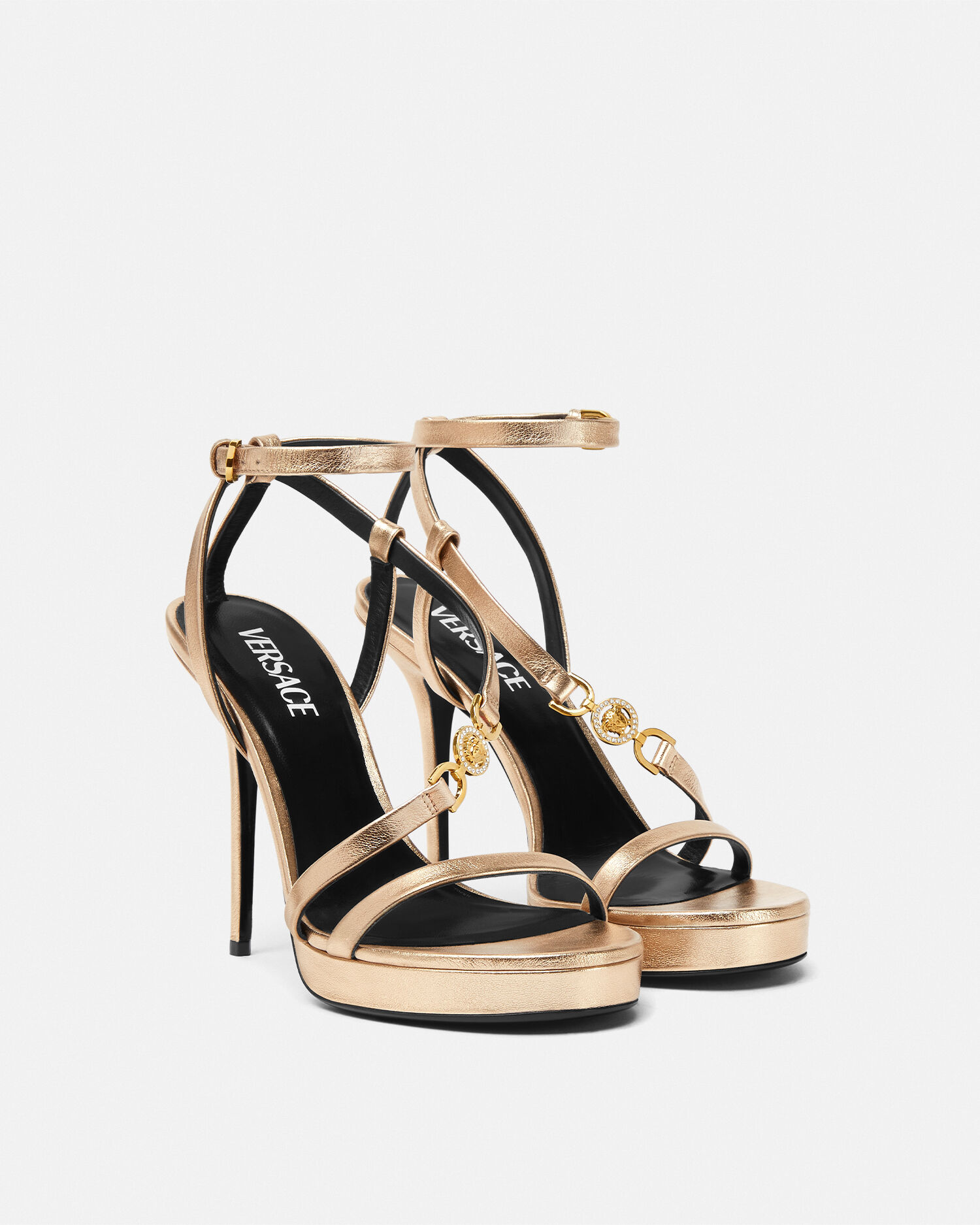 Versace medusa stud sandals outlet
