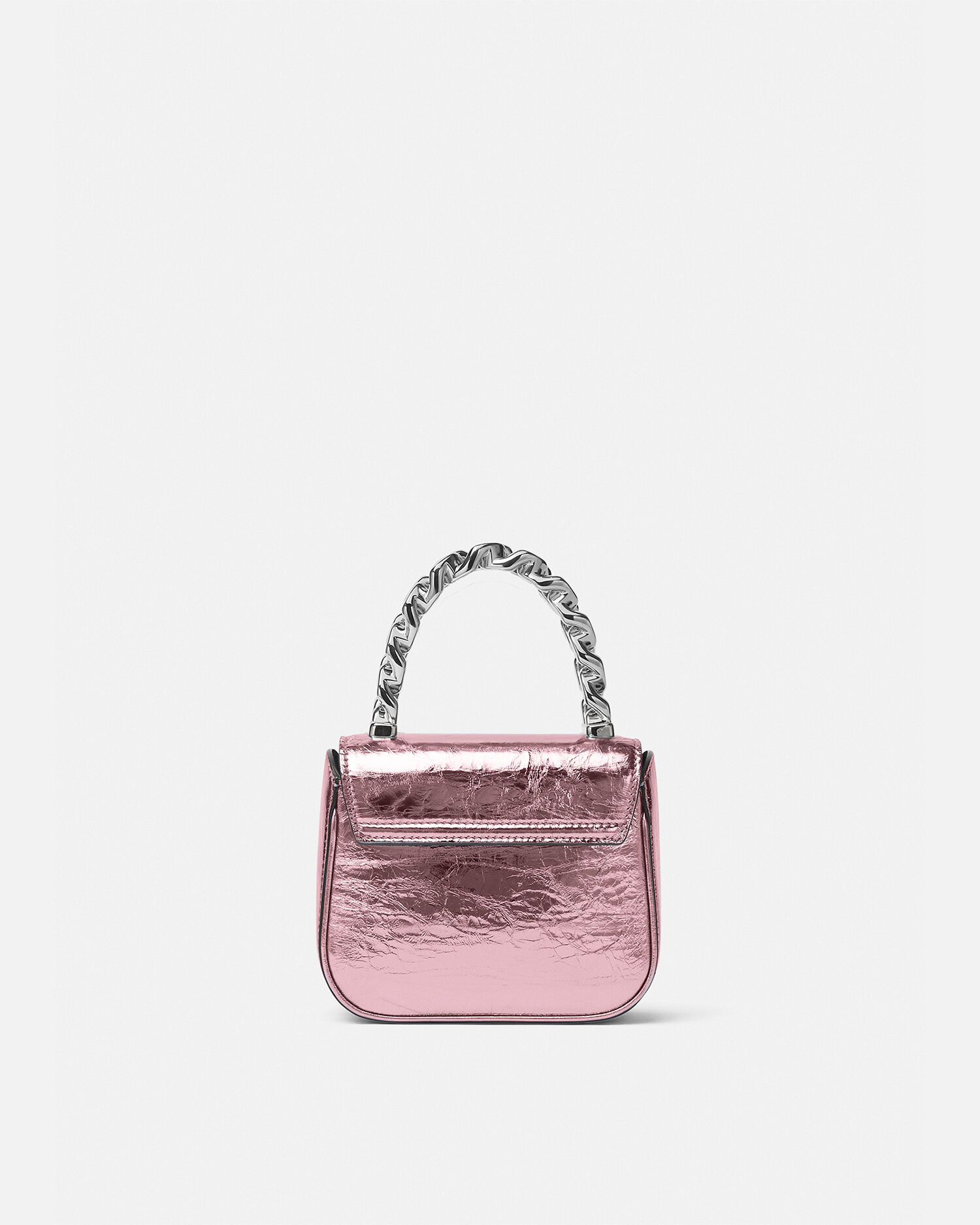 Borsa rosa metallizzata outlet