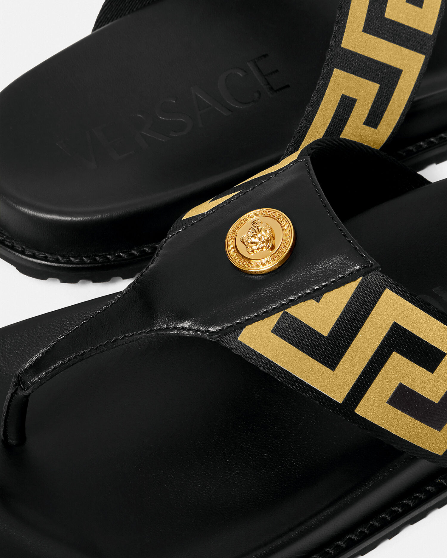 Versace men's medusa sandals on sale