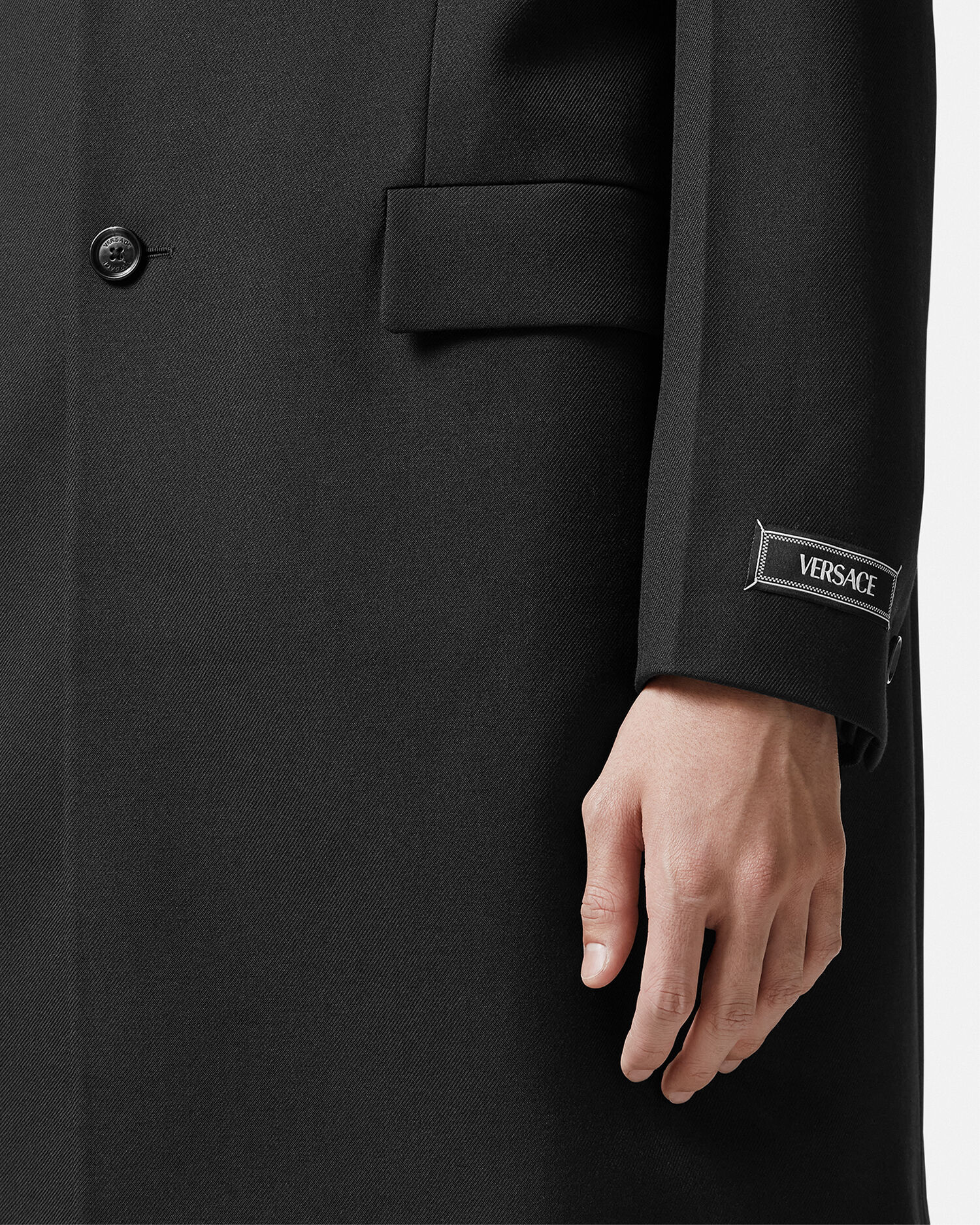 Versace coat mens online