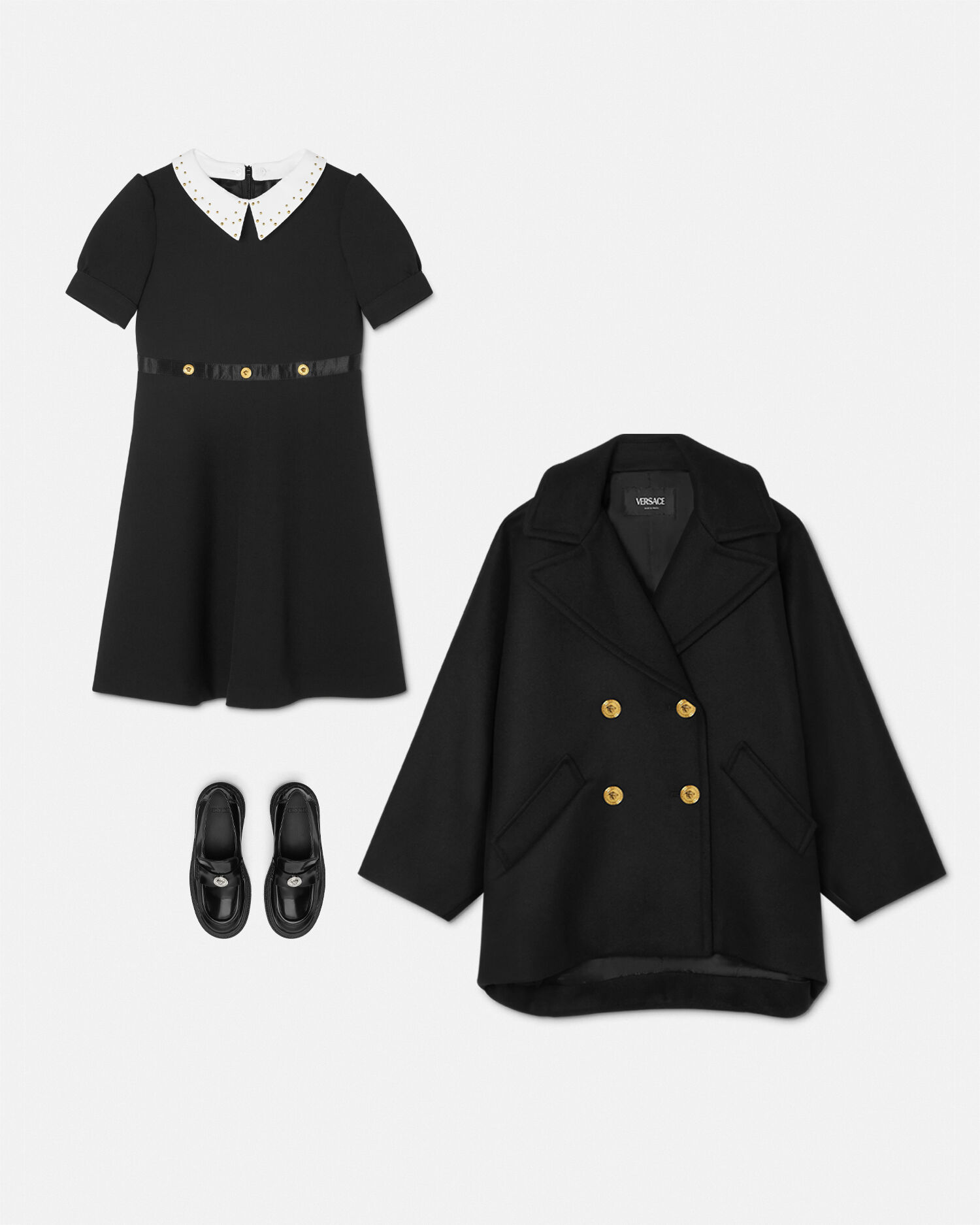Versace peacoat cheap