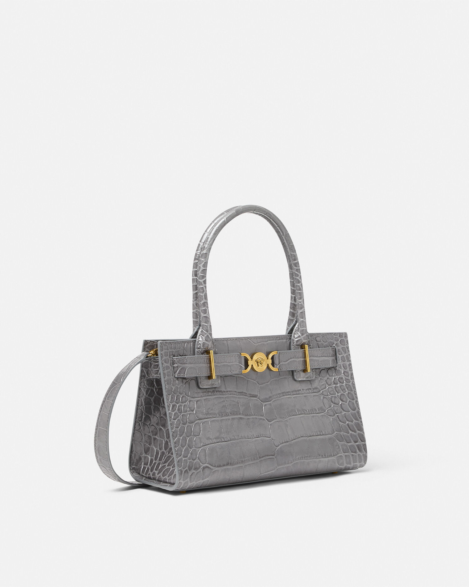 Croc Effect Medusa 95 Tote Bag VERSACE