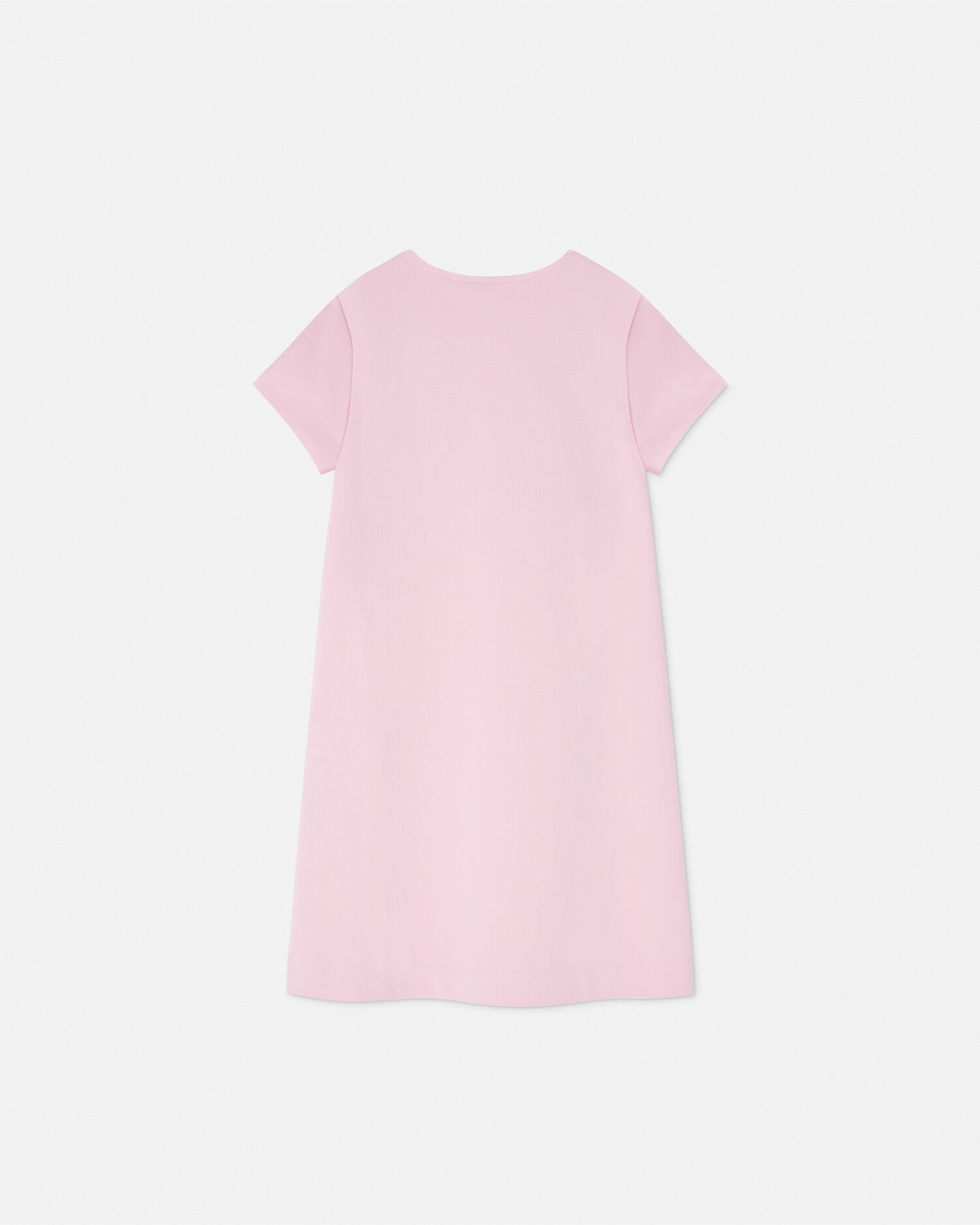Embellished Versace Logo Kids Dress Pink | VERSACE US