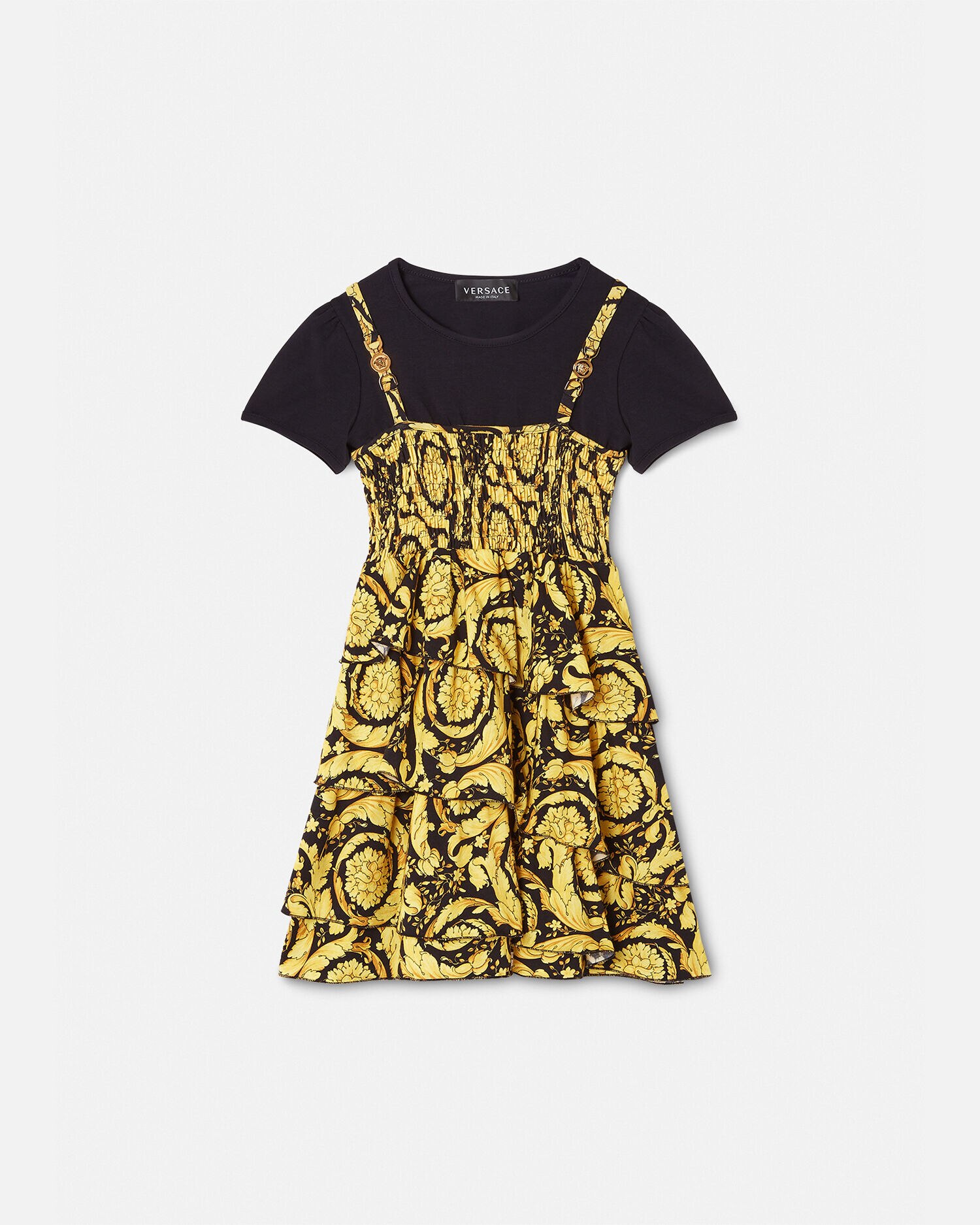 Barocco Kids Ruffled Dress