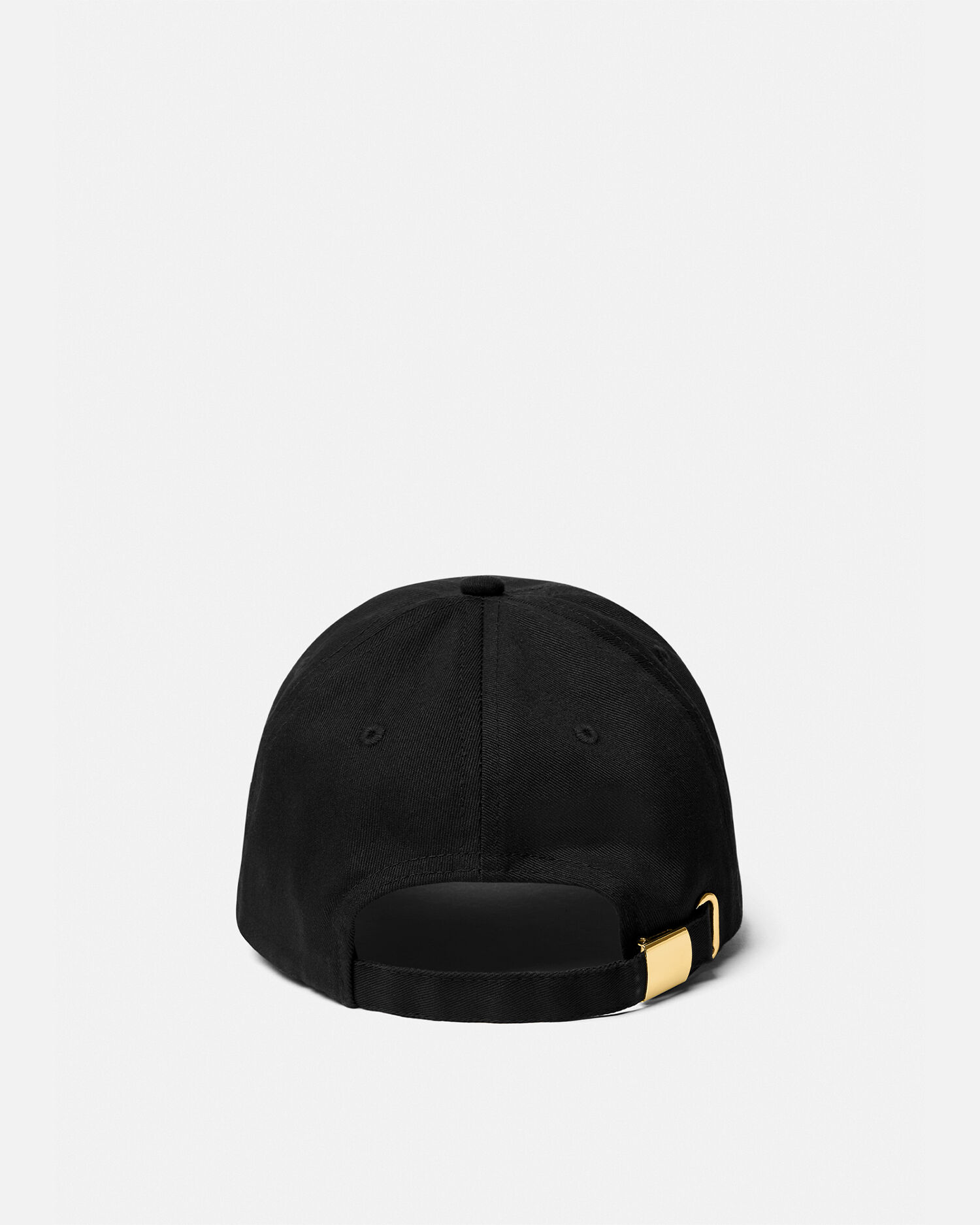 V-Emblem Baseball Cap Black,Gold | VERSACE