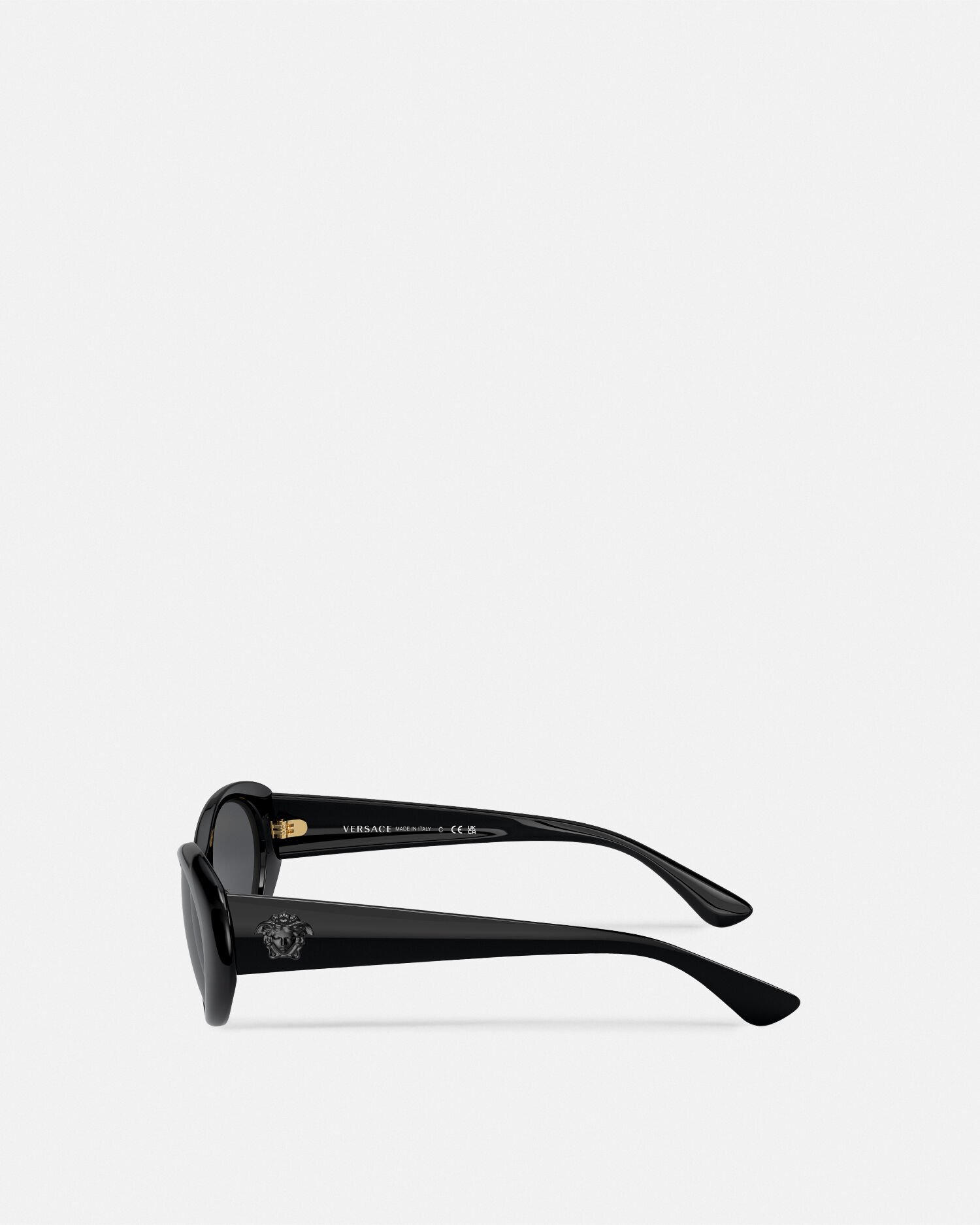 Versace oval glasses discount